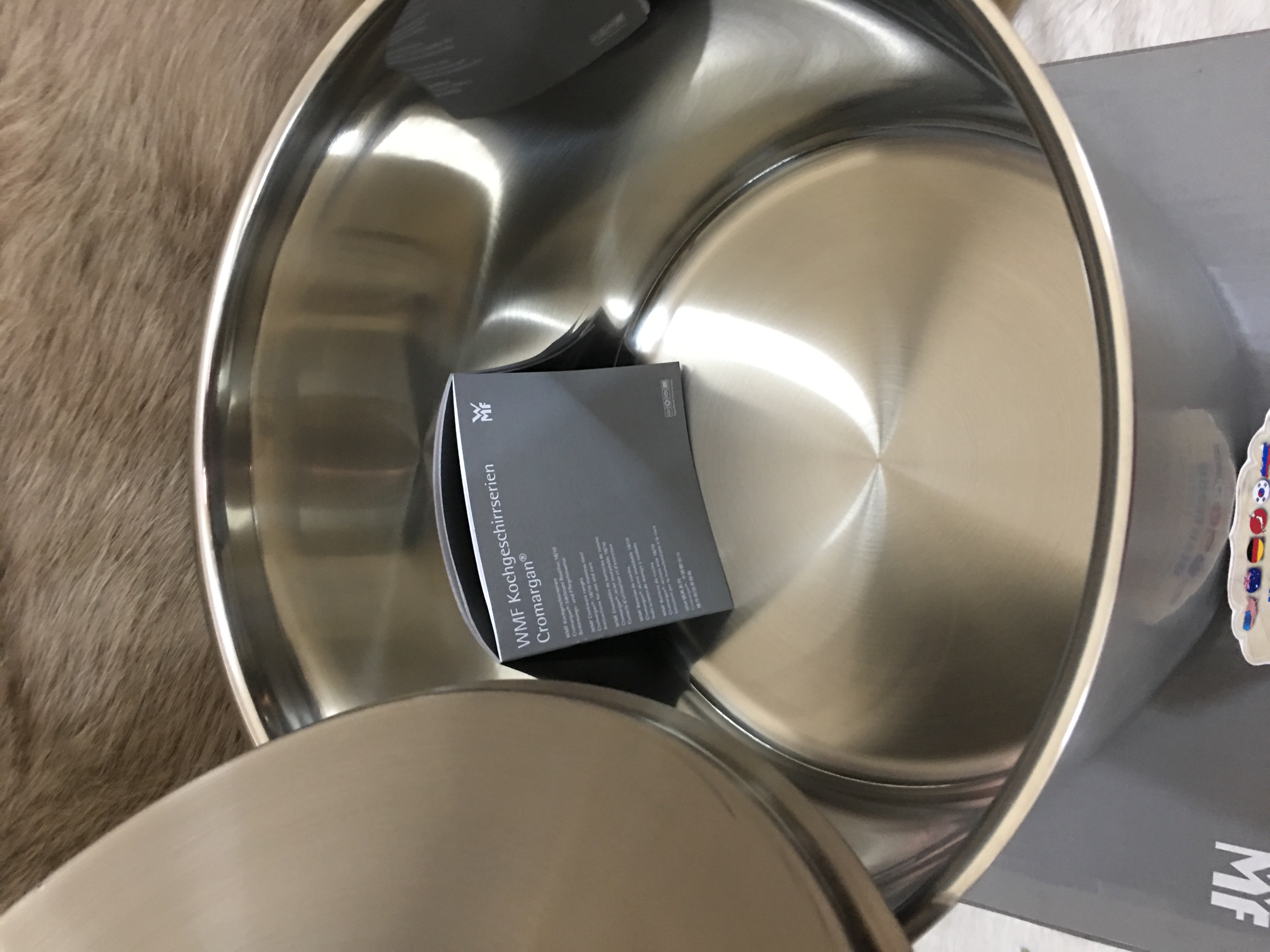 NỒI LUỘC GÀ WMF CROMARGAN 28CM , DUNG TÍCH 14L