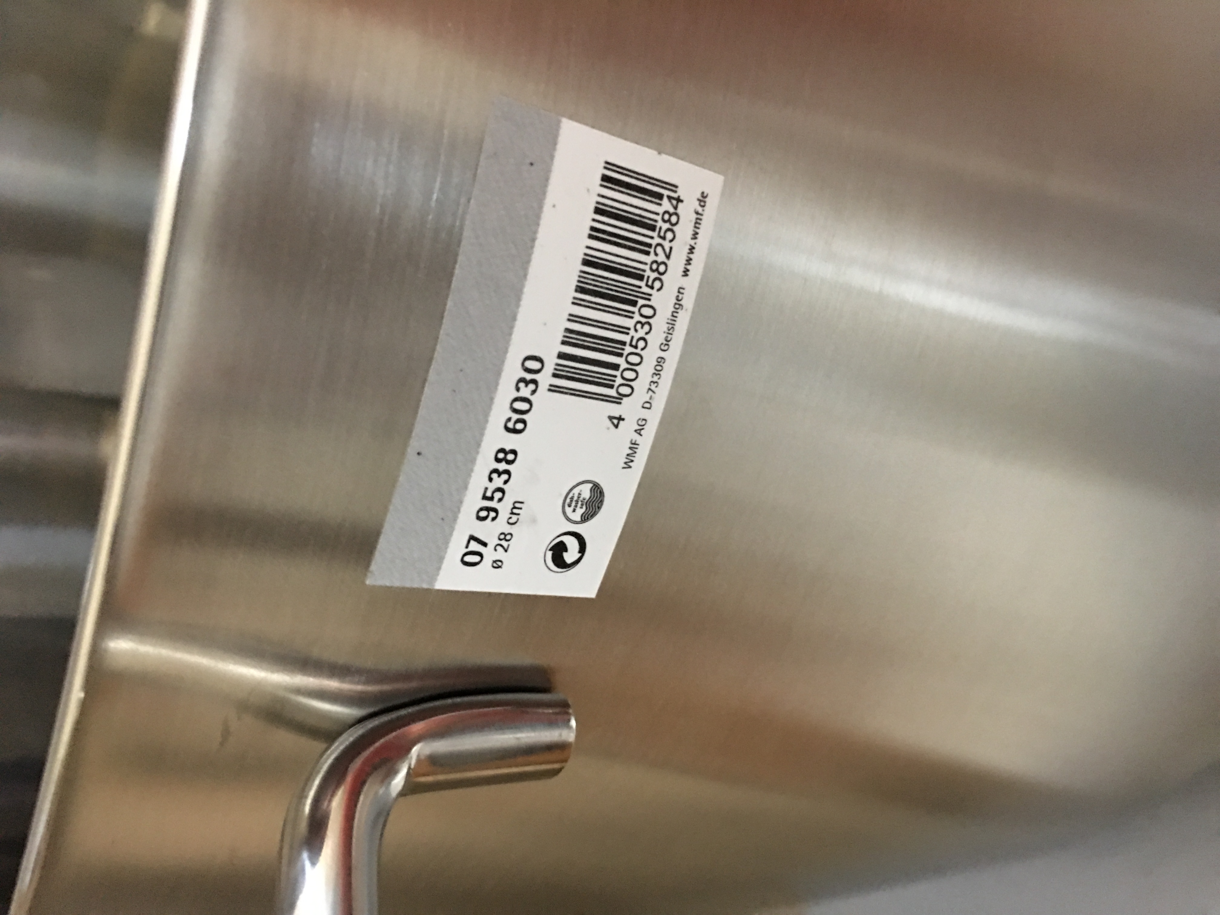 NỒI LUỘC GÀ WMF CROMARGAN 28CM , DUNG TÍCH 14L