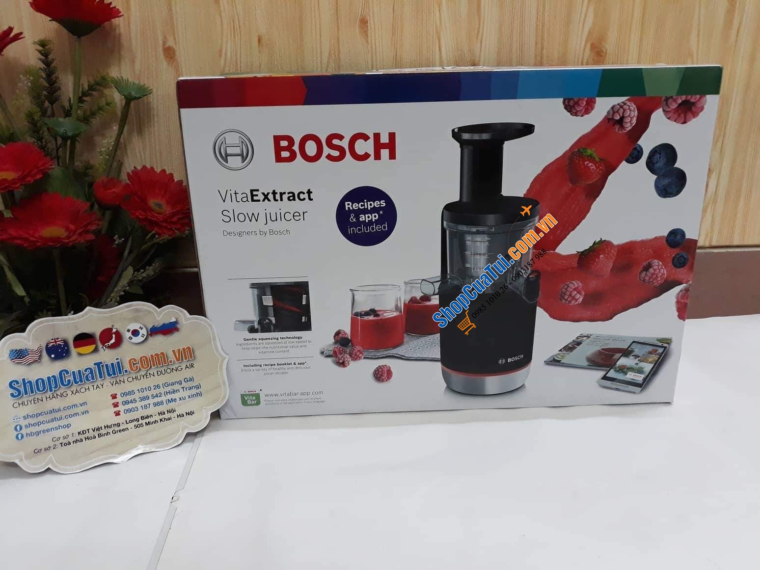 MÁY ÉP CHẬM BOSCH MESM731M