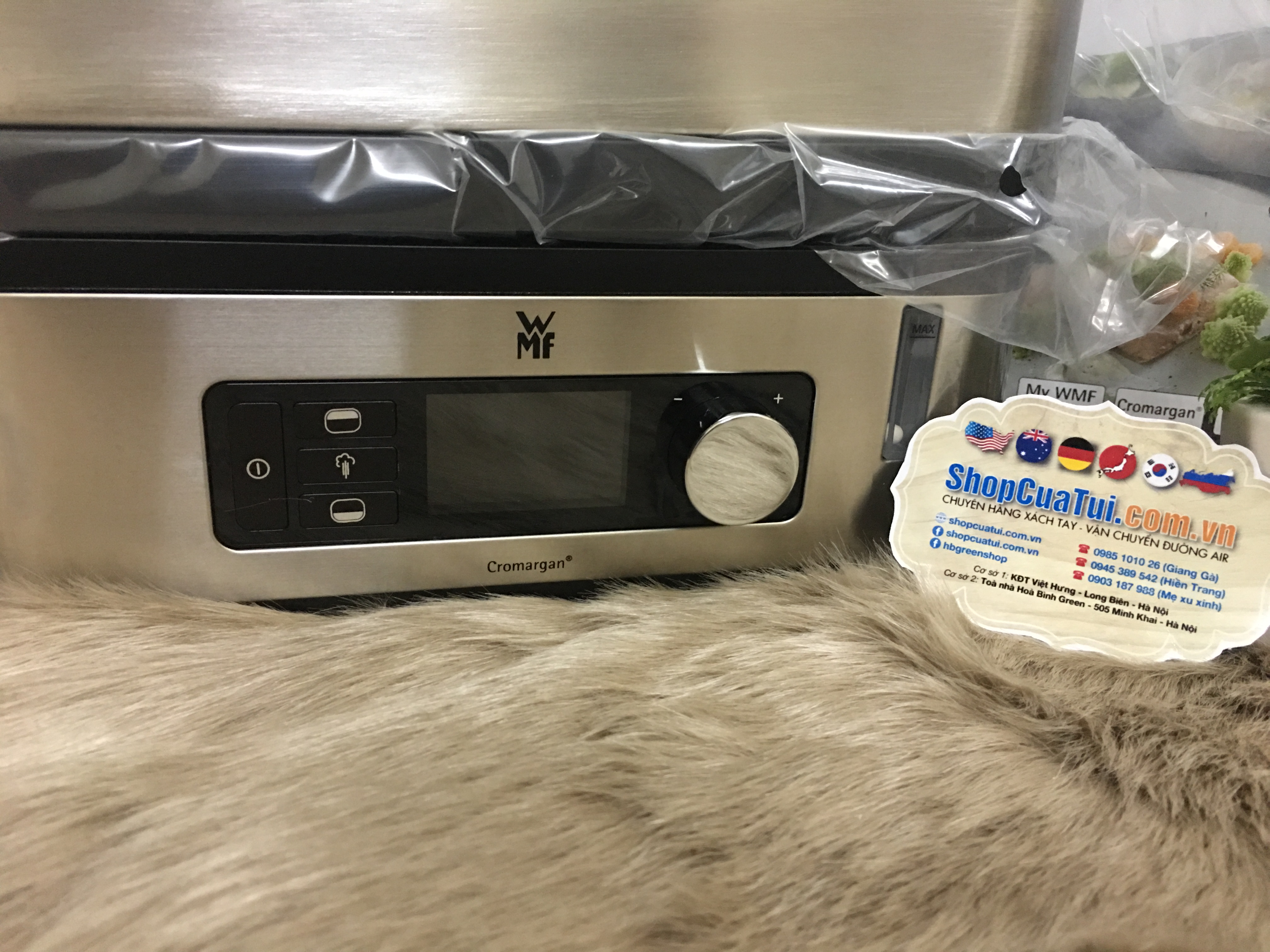 NỒI HẤP 2 tầng WMF CROMARGAN – BÍ QUYẾT CHO GIA ĐÌNH LUÔN MẠNH KHOẺ