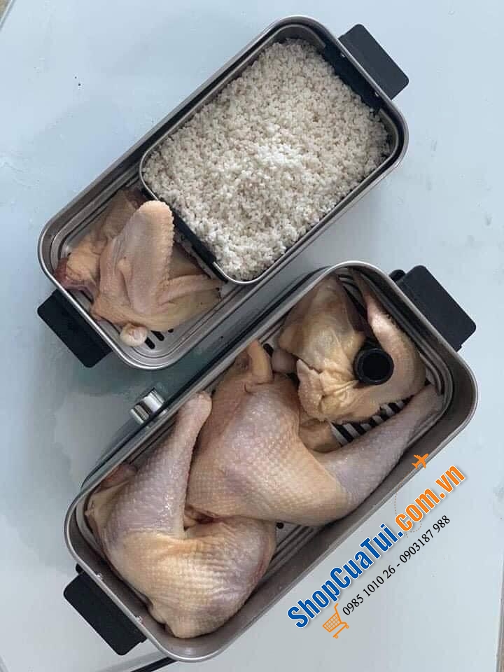 NỒI HẤP 2 tầng WMF CROMARGAN – BÍ QUYẾT CHO GIA ĐÌNH LUÔN MẠNH KHOẺ