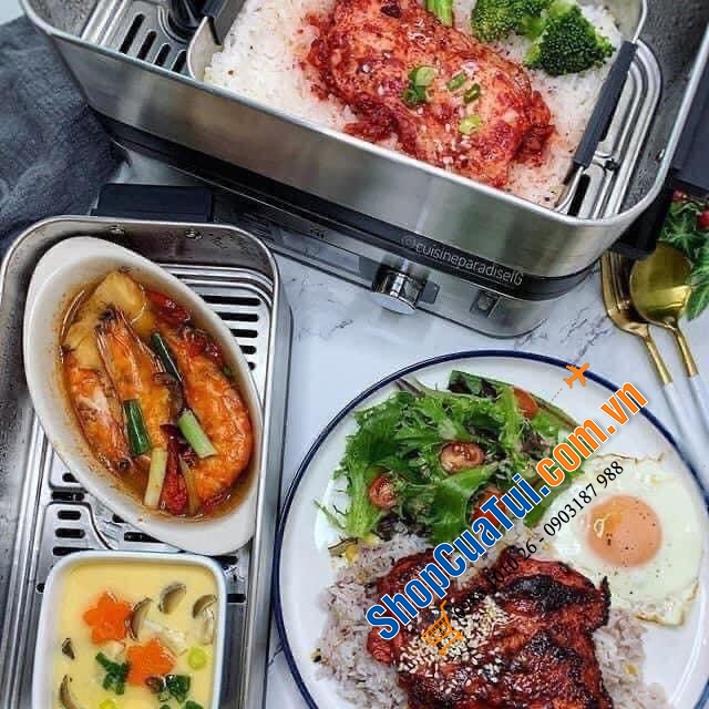 NỒI HẤP 2 tầng WMF CROMARGAN – BÍ QUYẾT CHO GIA ĐÌNH LUÔN MẠNH KHOẺ