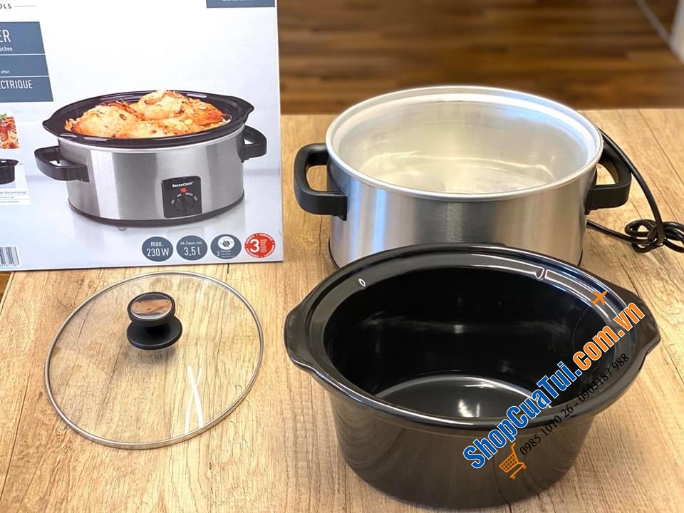 Nồi hầm nồi nấu chậm SILVERCREST Slow Cooker