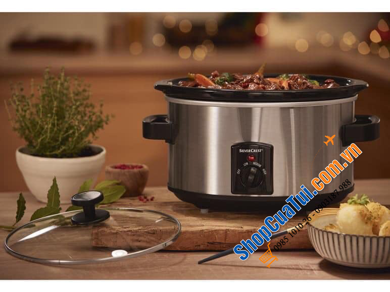 Nồi hầm nồi nấu chậm SILVERCREST Slow Cooker