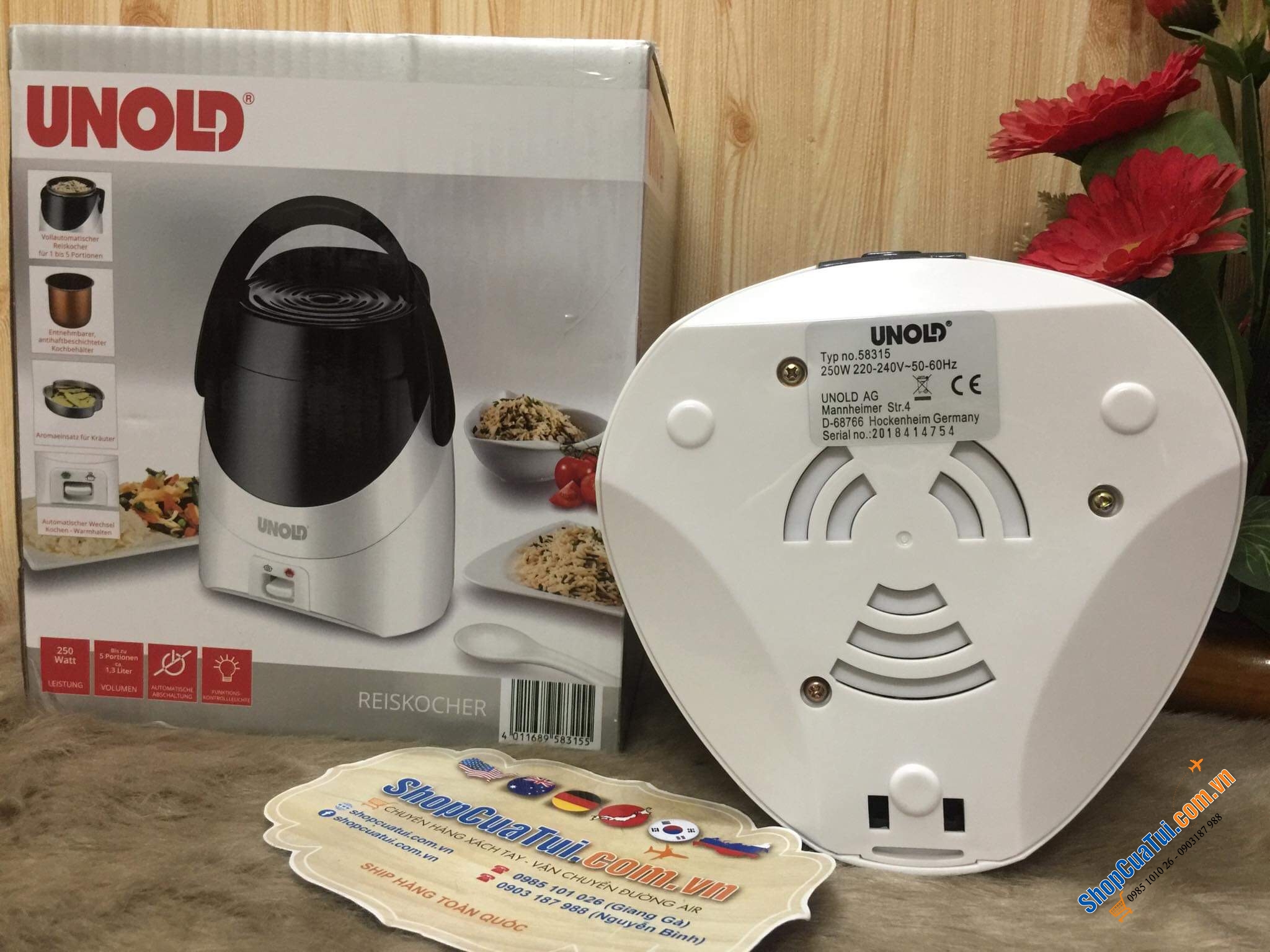 NỒI CƠM ĐIỆN MINI UNOLD