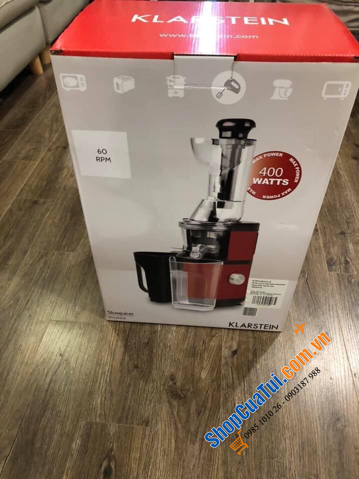 Máy ép chậm Klarstein 400w