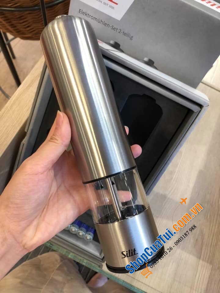 Set xay tiêu muối Silit chạy pin tiểu