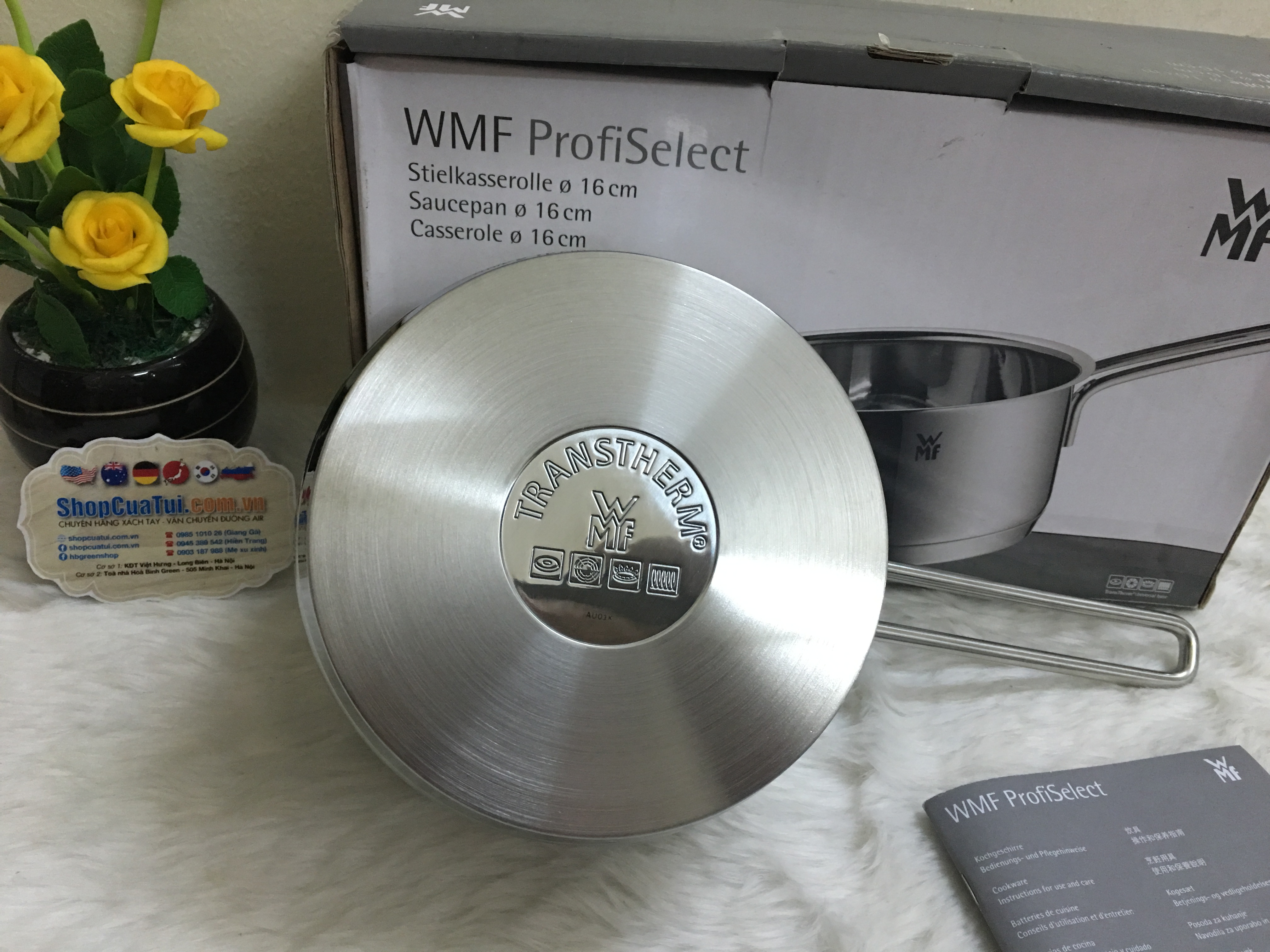 Nồi nấu bột, Quánh WMF 16cm
