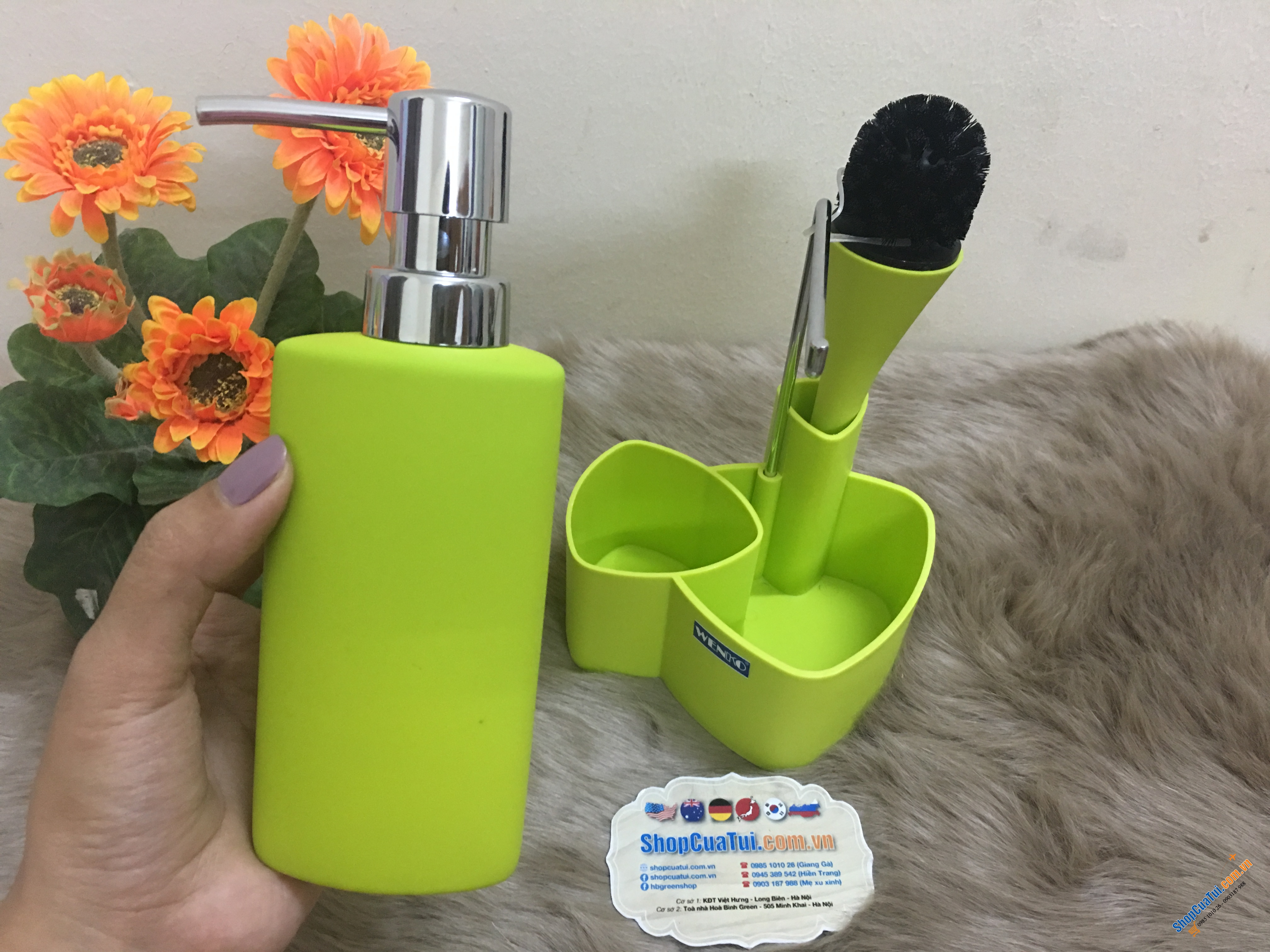 SET ĐỰNG ĐỒ VỆ SINH BẾP WENKO, GERMANY