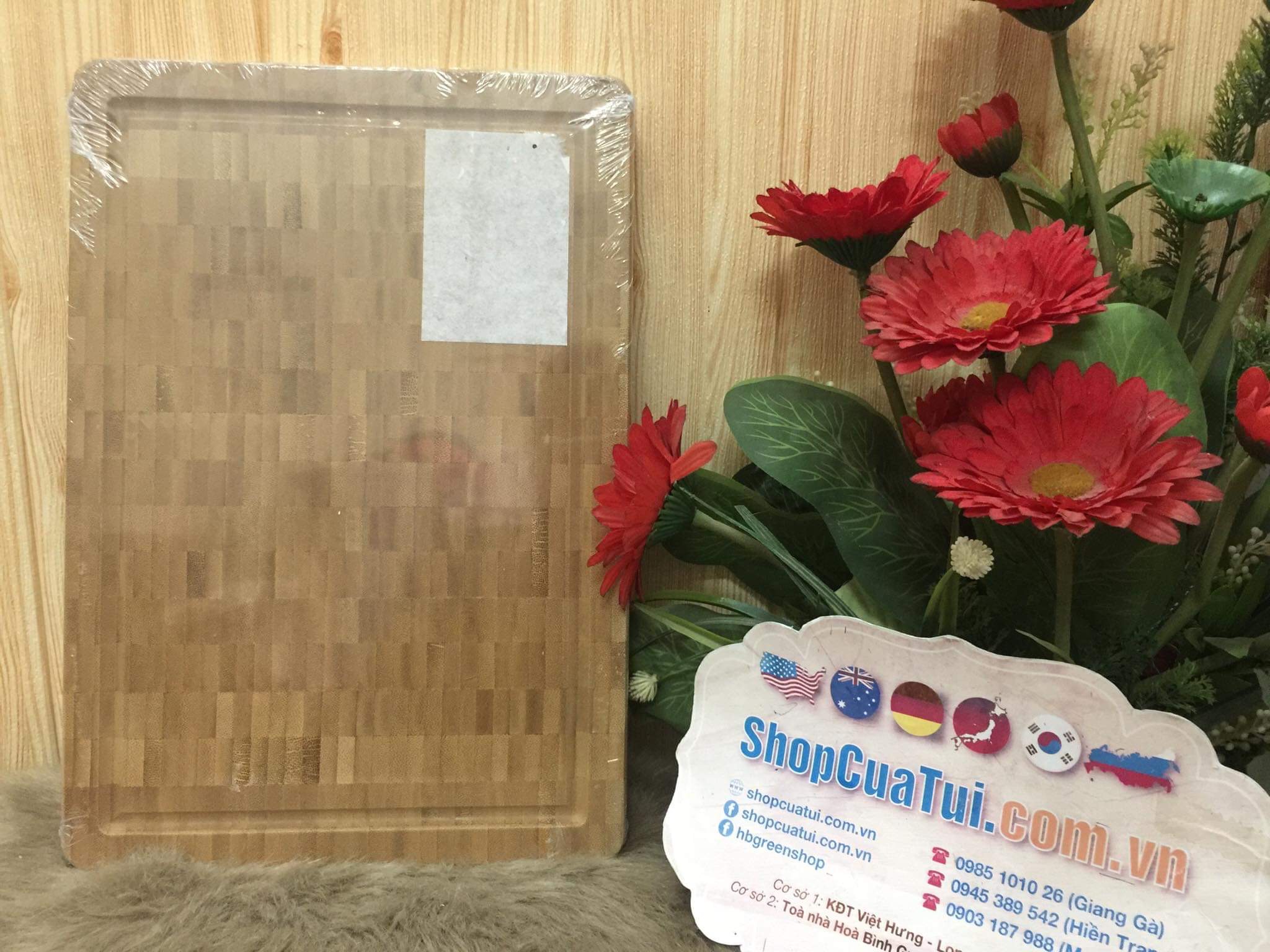 THỚT TRE ZWILLING TWIN kích thước 36,5 x 25 cm