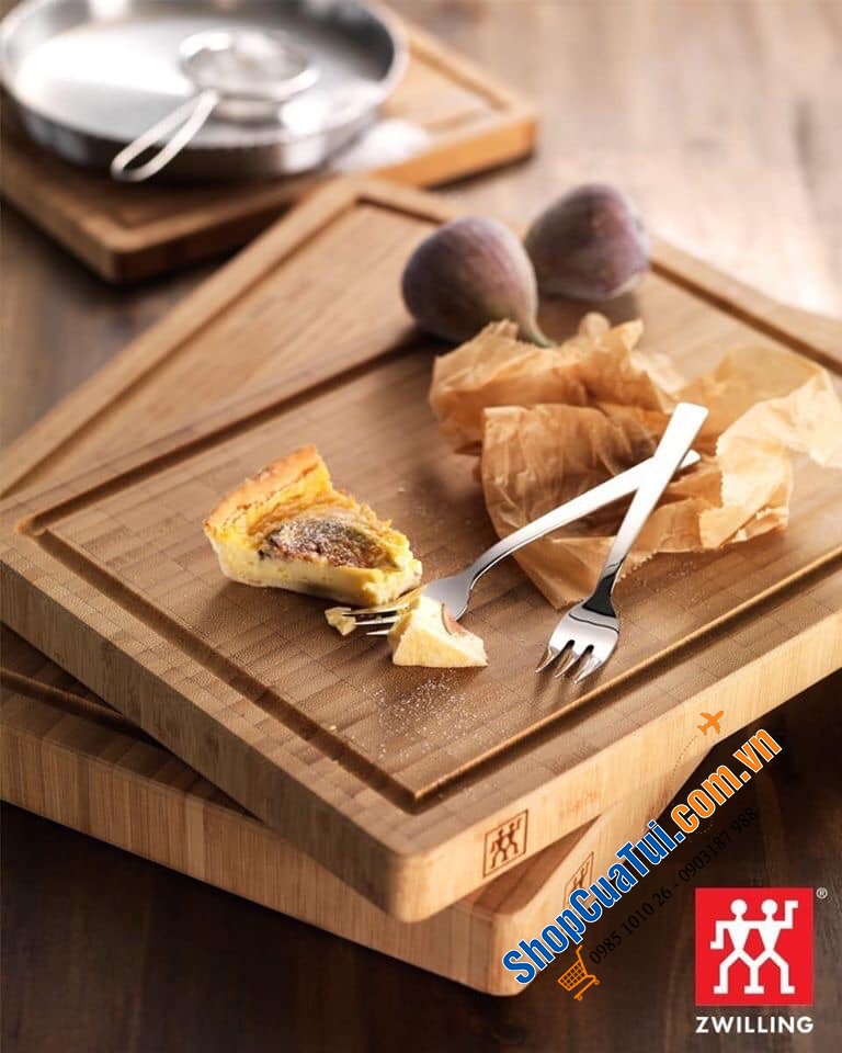 THỚT TRE ZWILLING TWIN kích thước 36,5 x 25 cm