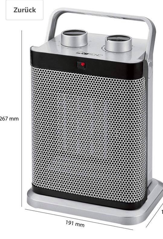 Quạt sưởi Clatronic HL 3631 Heizlüfter