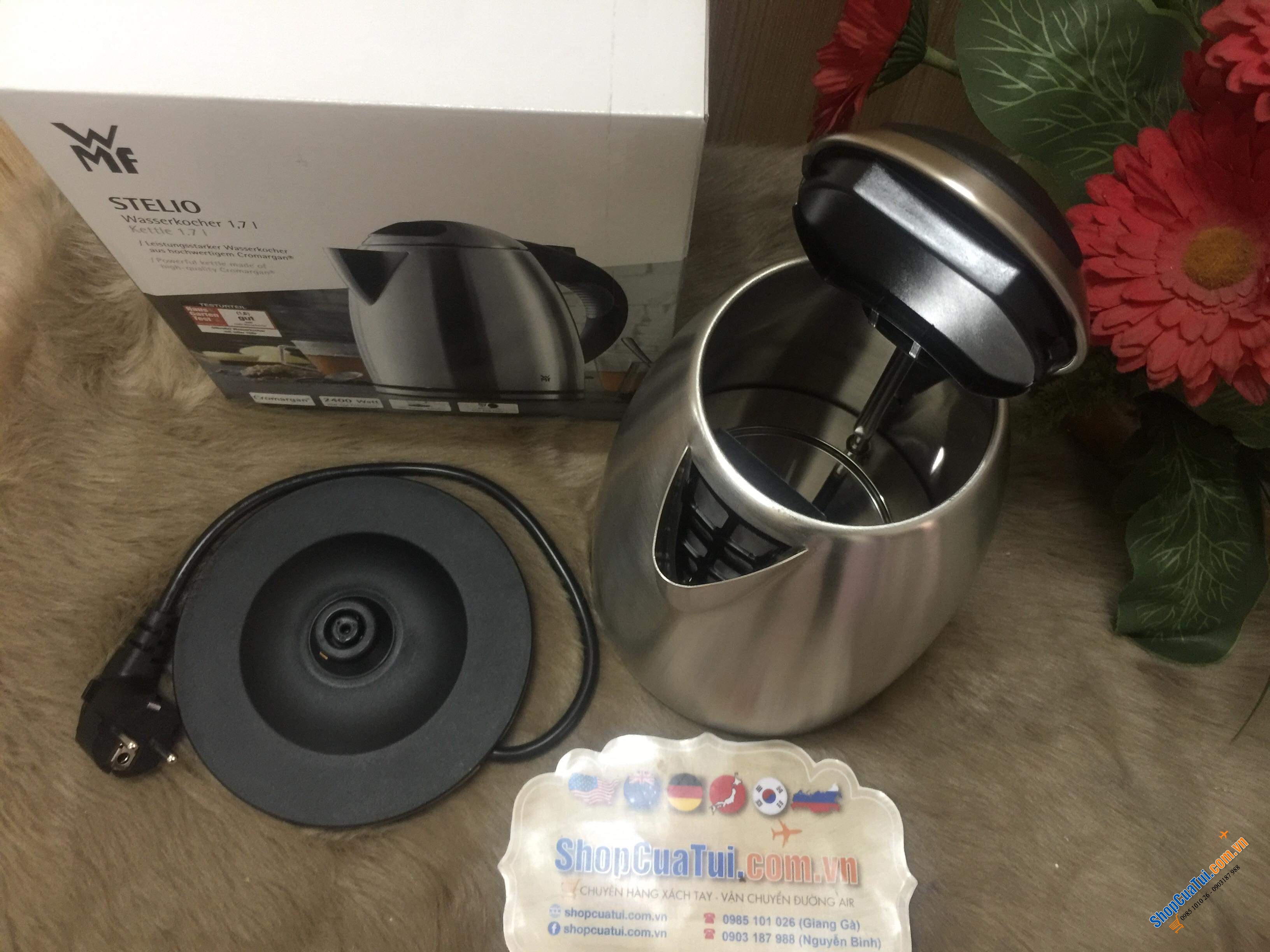 Ấm siêu tốc WMF STELIO 1,7 LIT