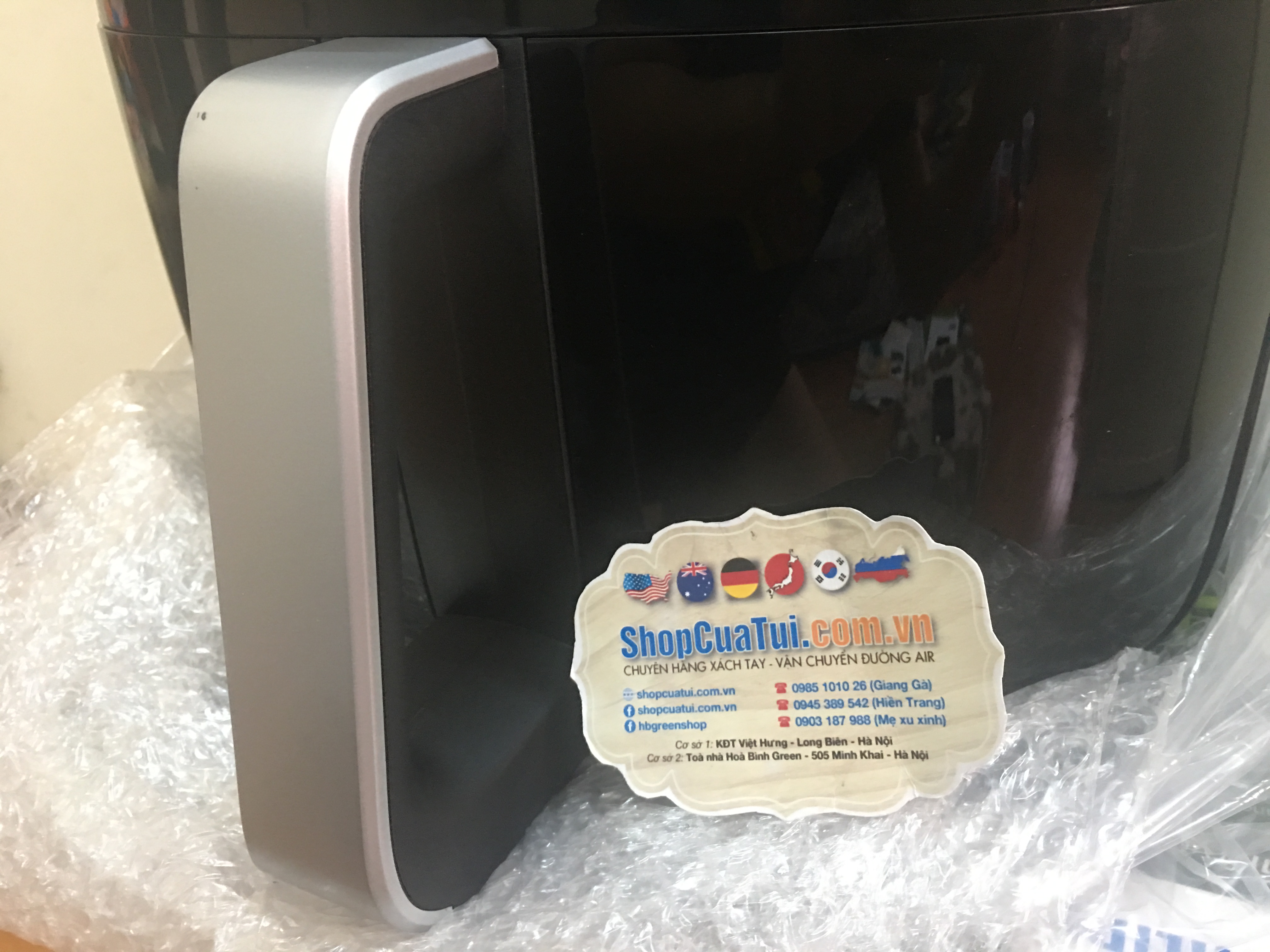 Nồi chiên nướng không dầu #Philips HD9652/ 90 size XXL