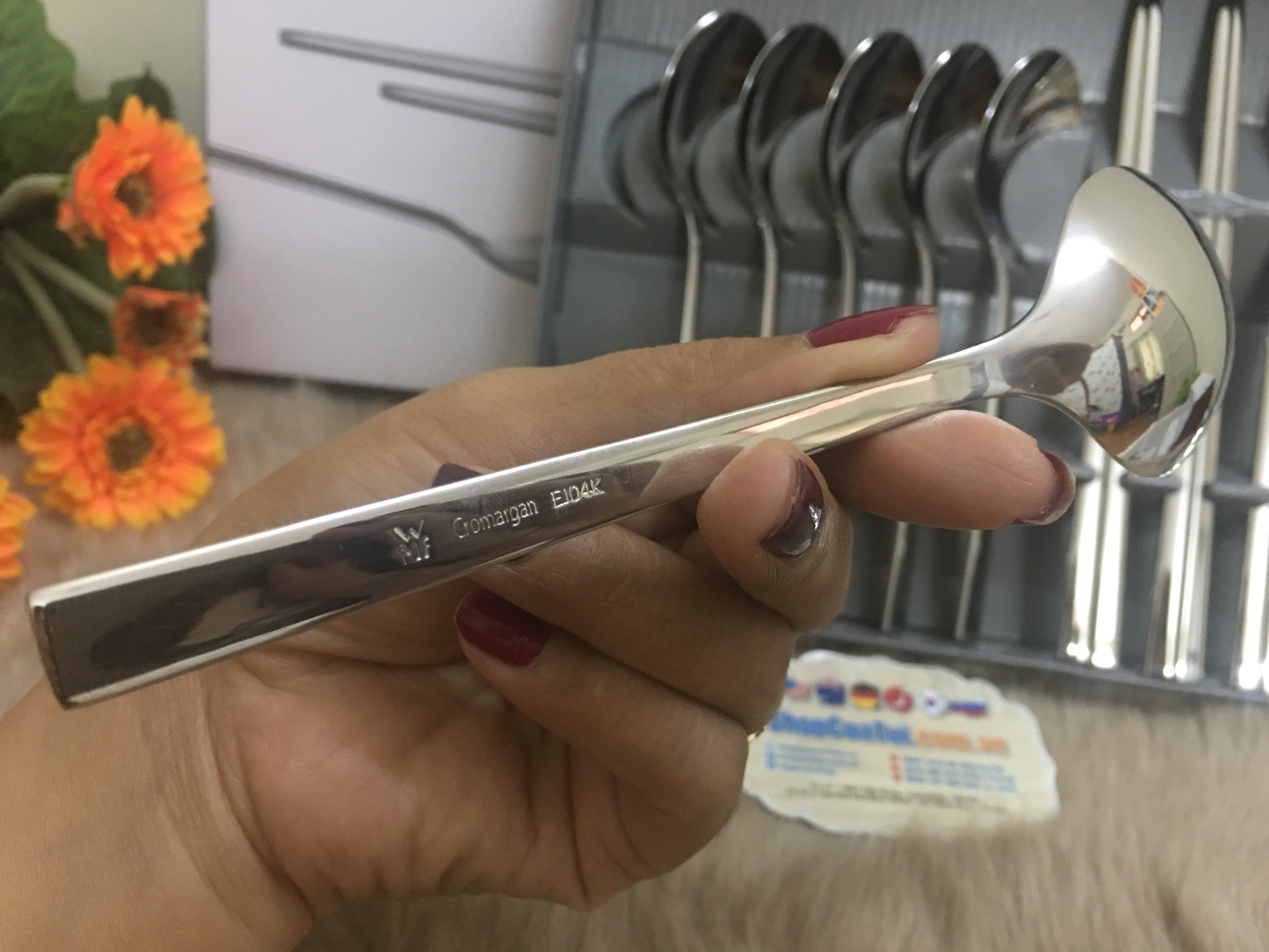 Set đũa thìa inox của WMF 6 người ăn