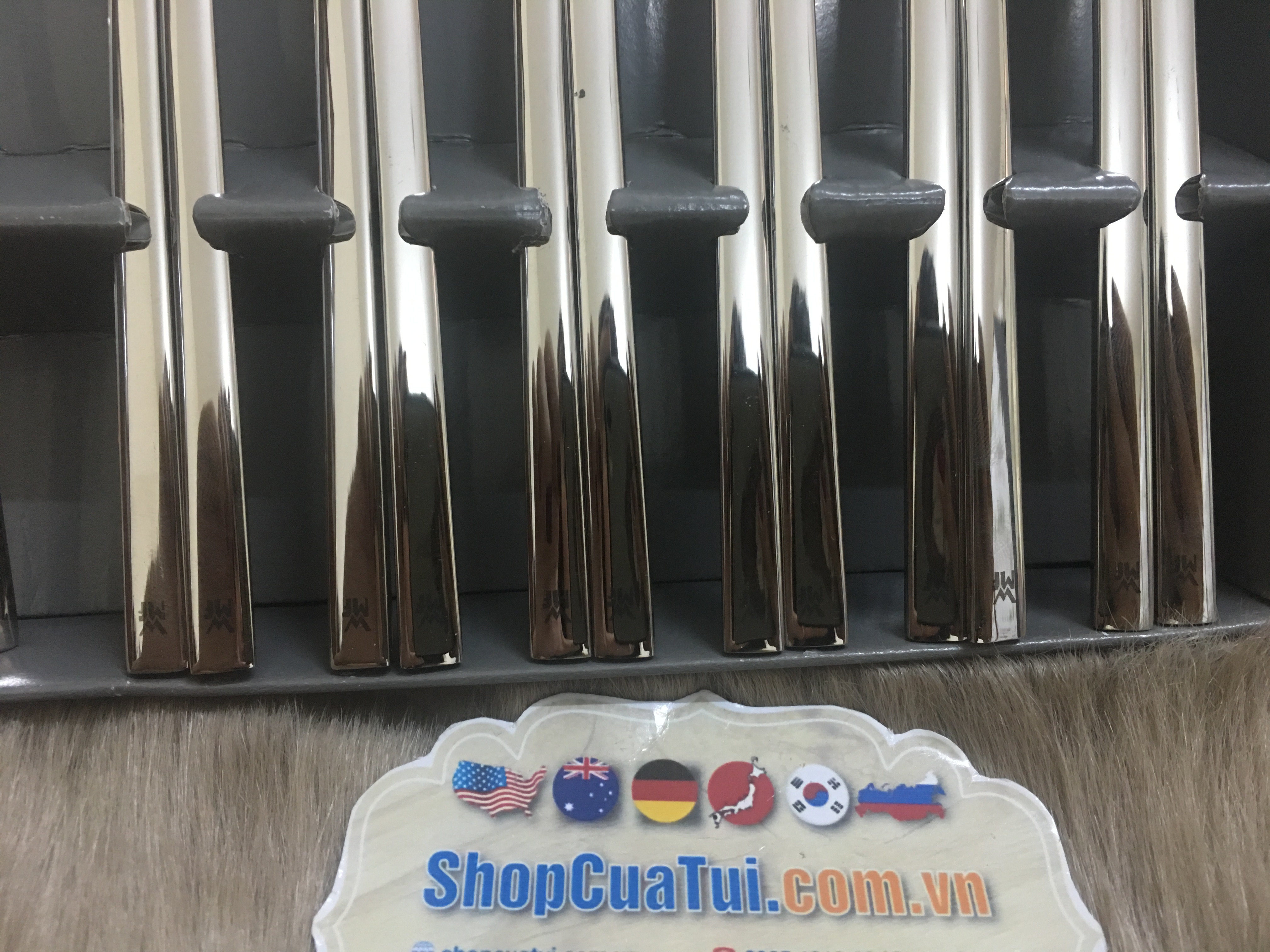 Set đũa thìa inox của WMF 6 người ăn