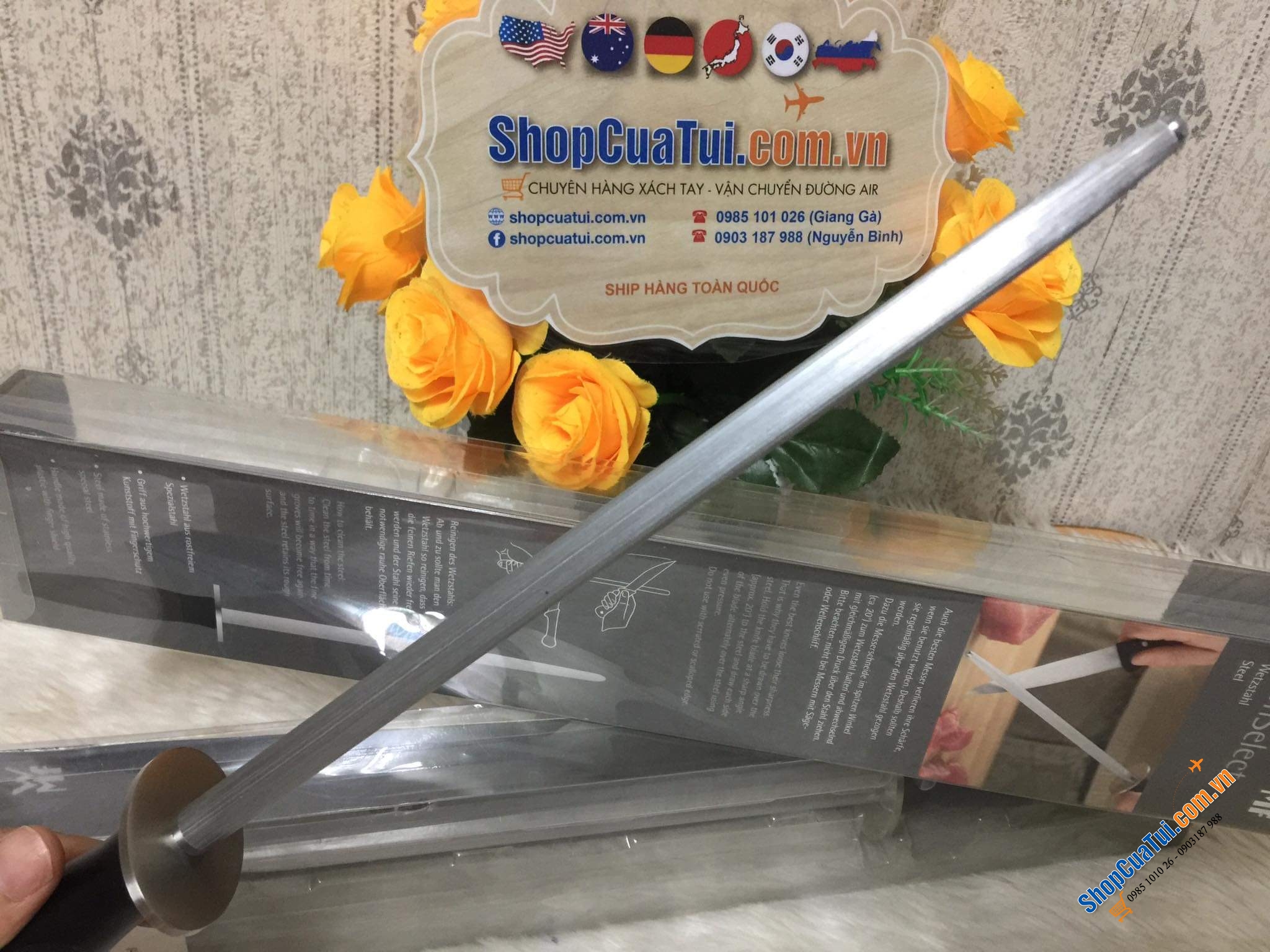 MÀI DAO THANH WMF GERMANY - CHẤT LƯỢNG ĐI CÙNG ĐẲNG CẤP