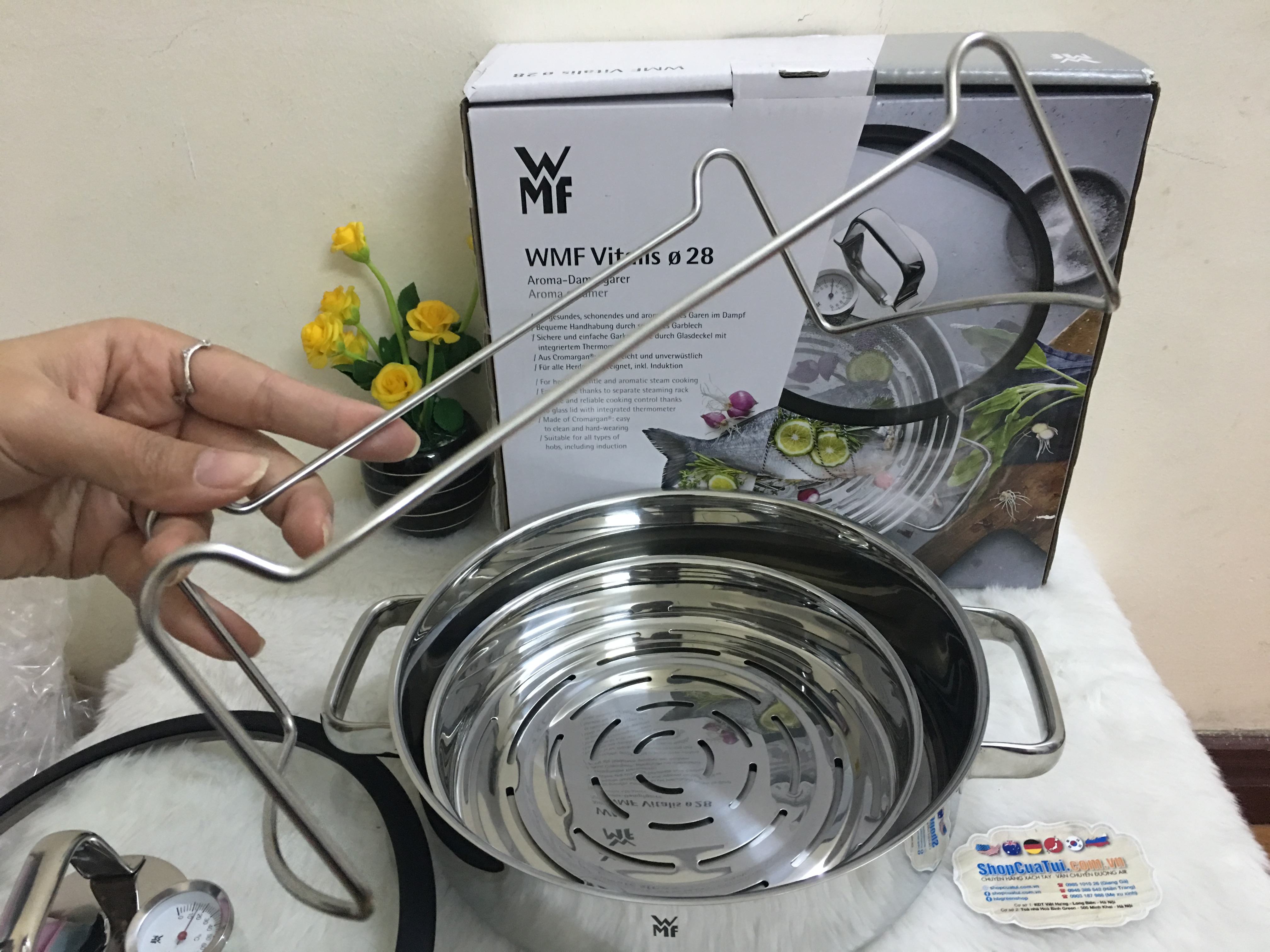 NỒI HẤP WMF DAMPFGARER VITALIS E 28cm