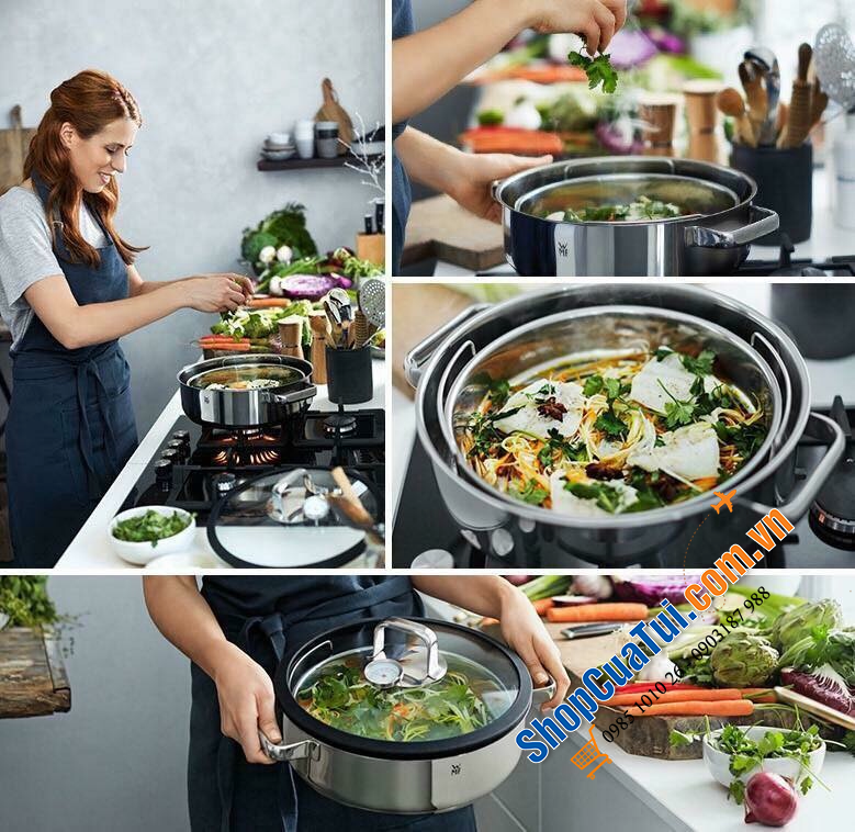 NỒI HẤP WMF DAMPFGARER VITALIS E 28cm