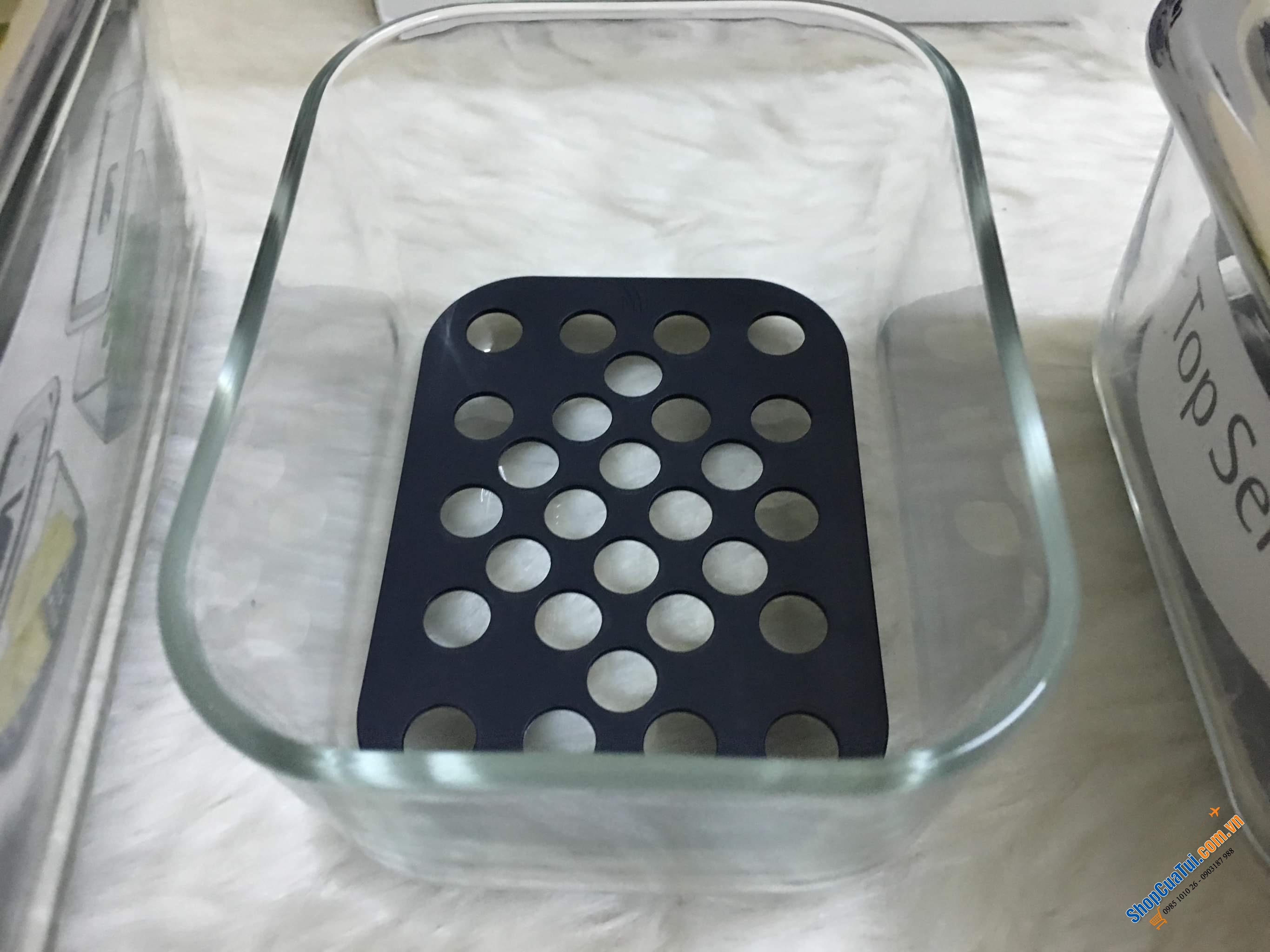 SET 3 HỘP THUỶ TINH ĐỰNG THỰC PHẨM WMF - Made in Germany