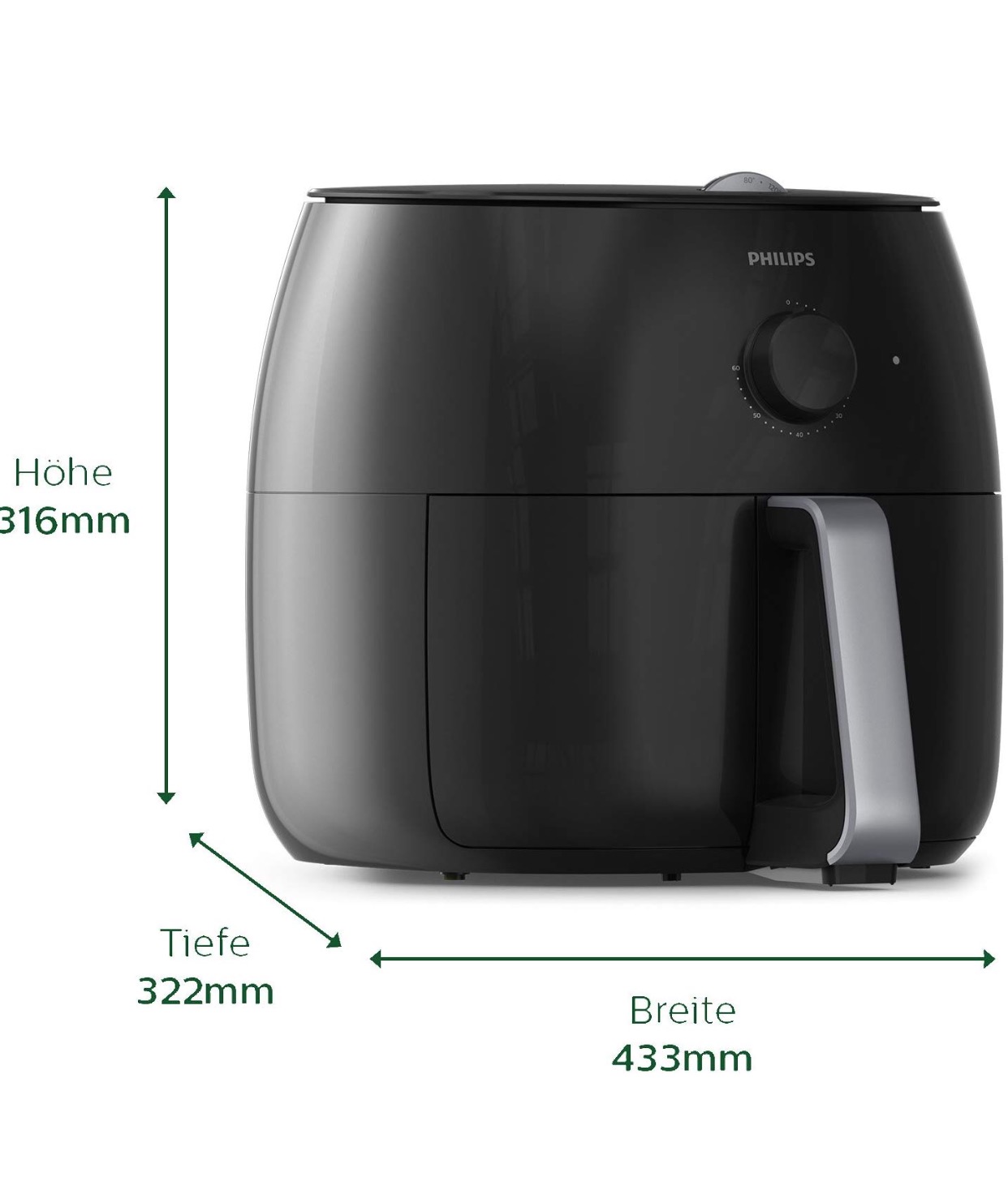 NỒI CHIÊN KHÔNG DẦU PHILIPS HD9630/90 XXL