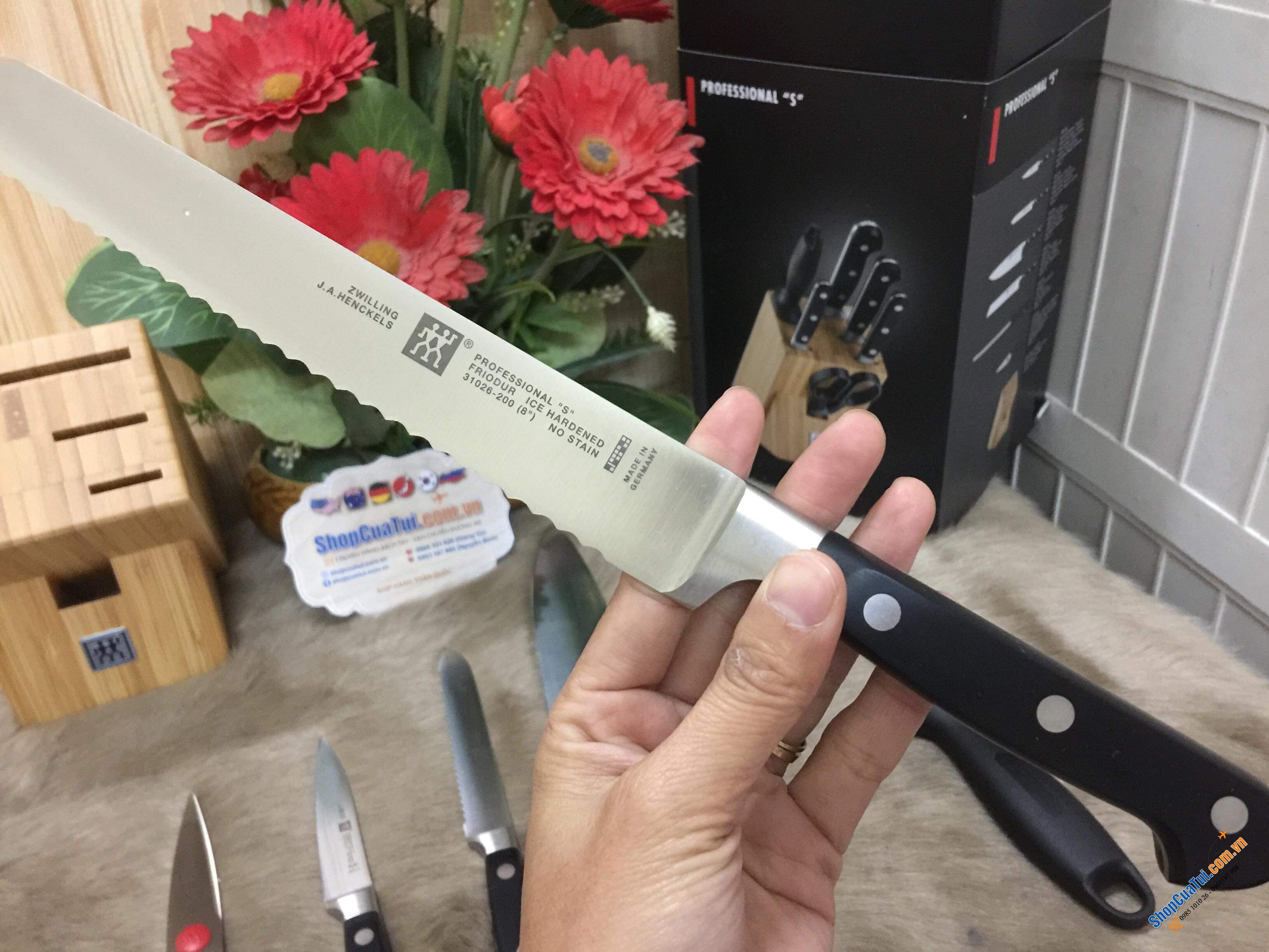 BỘ DAO ZWILLING PROFESSIONAL S 7 MÓN
