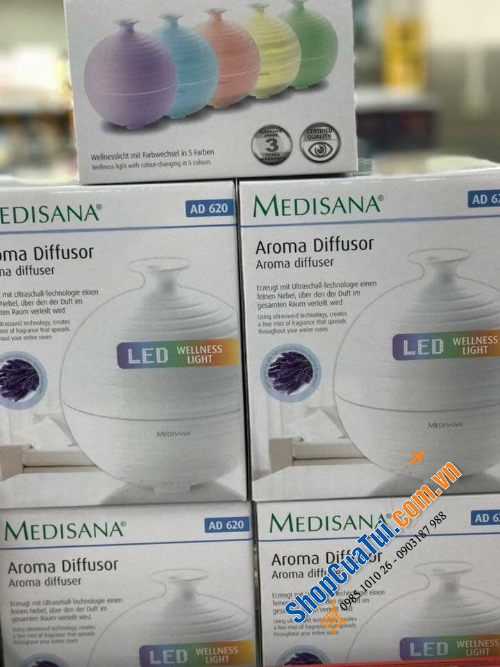 MÁY KHUẾCH TÁN TINH DẦU MEDISANA AD620