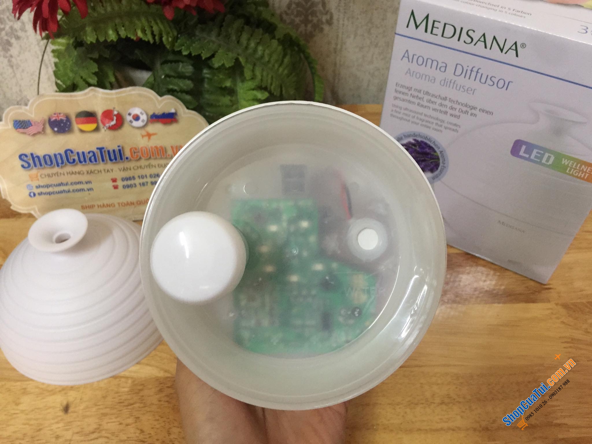 MÁY KHUẾCH TÁN TINH DẦU MEDISANA AD620