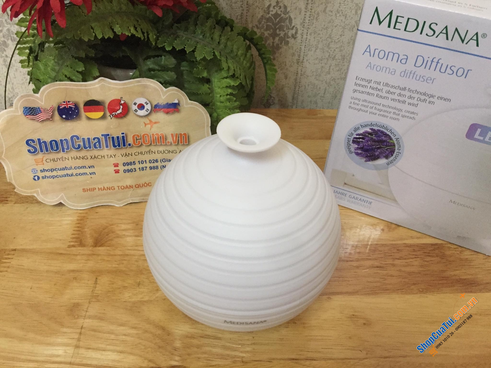 MÁY KHUẾCH TÁN TINH DẦU MEDISANA AD620