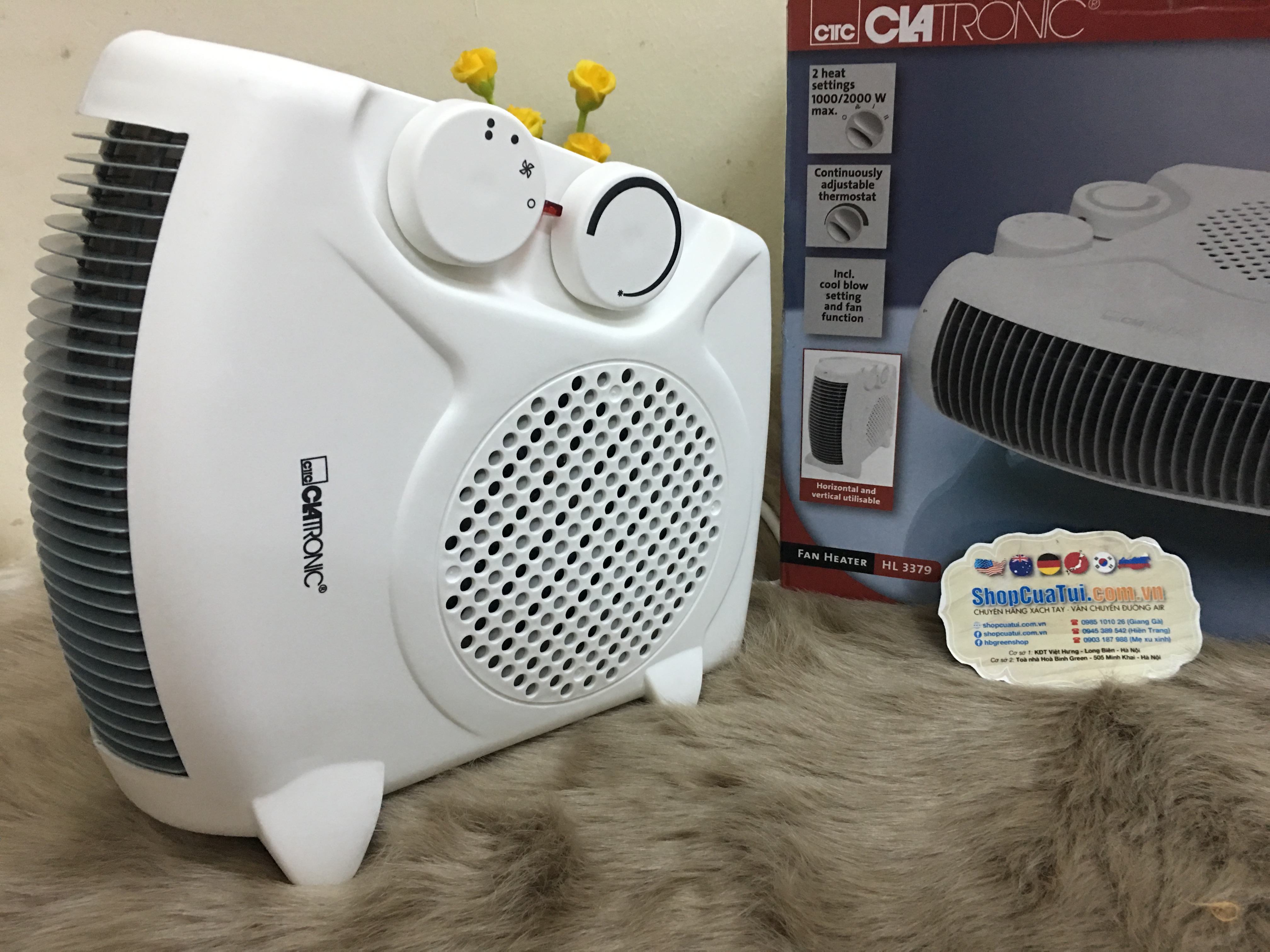 LÒ SƯỞI CIATRONIC - hàng Best seller - nội Địa Đức