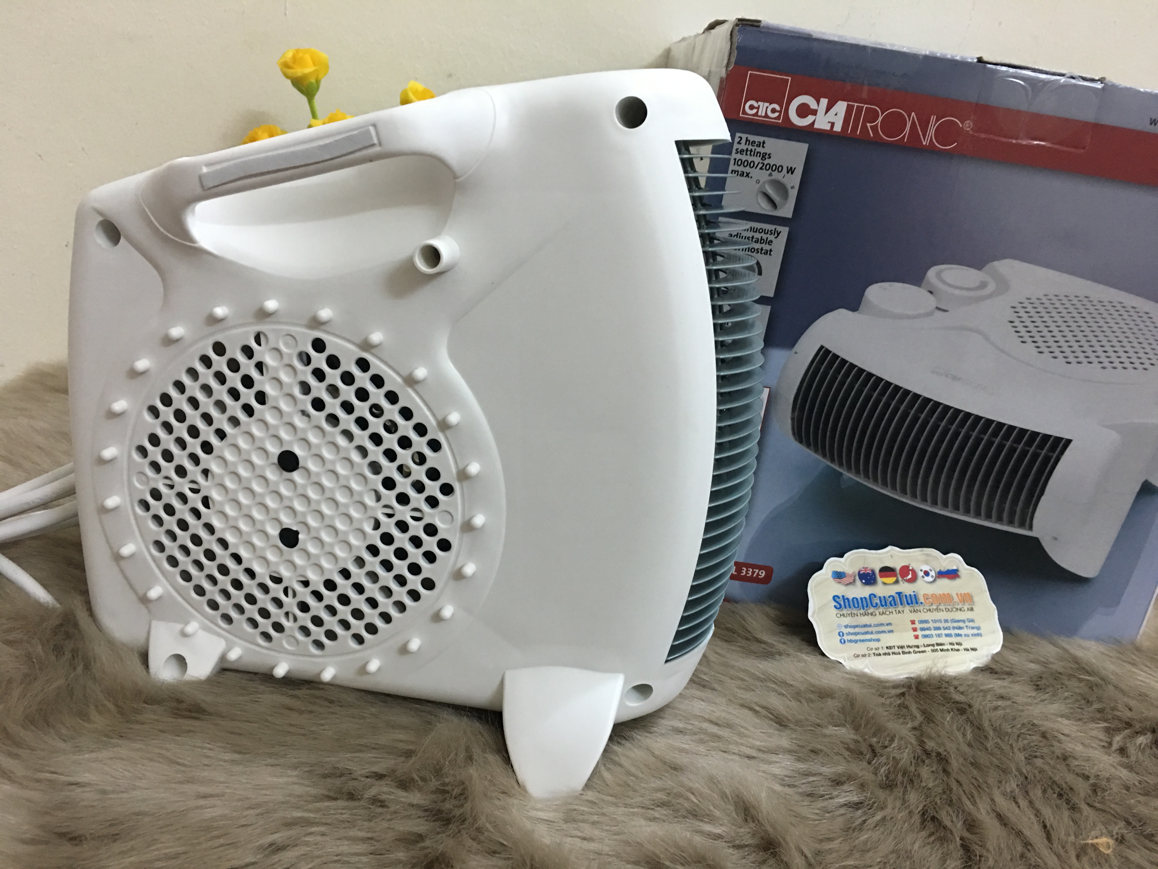 LÒ SƯỞI CIATRONIC - hàng Best seller - nội Địa Đức