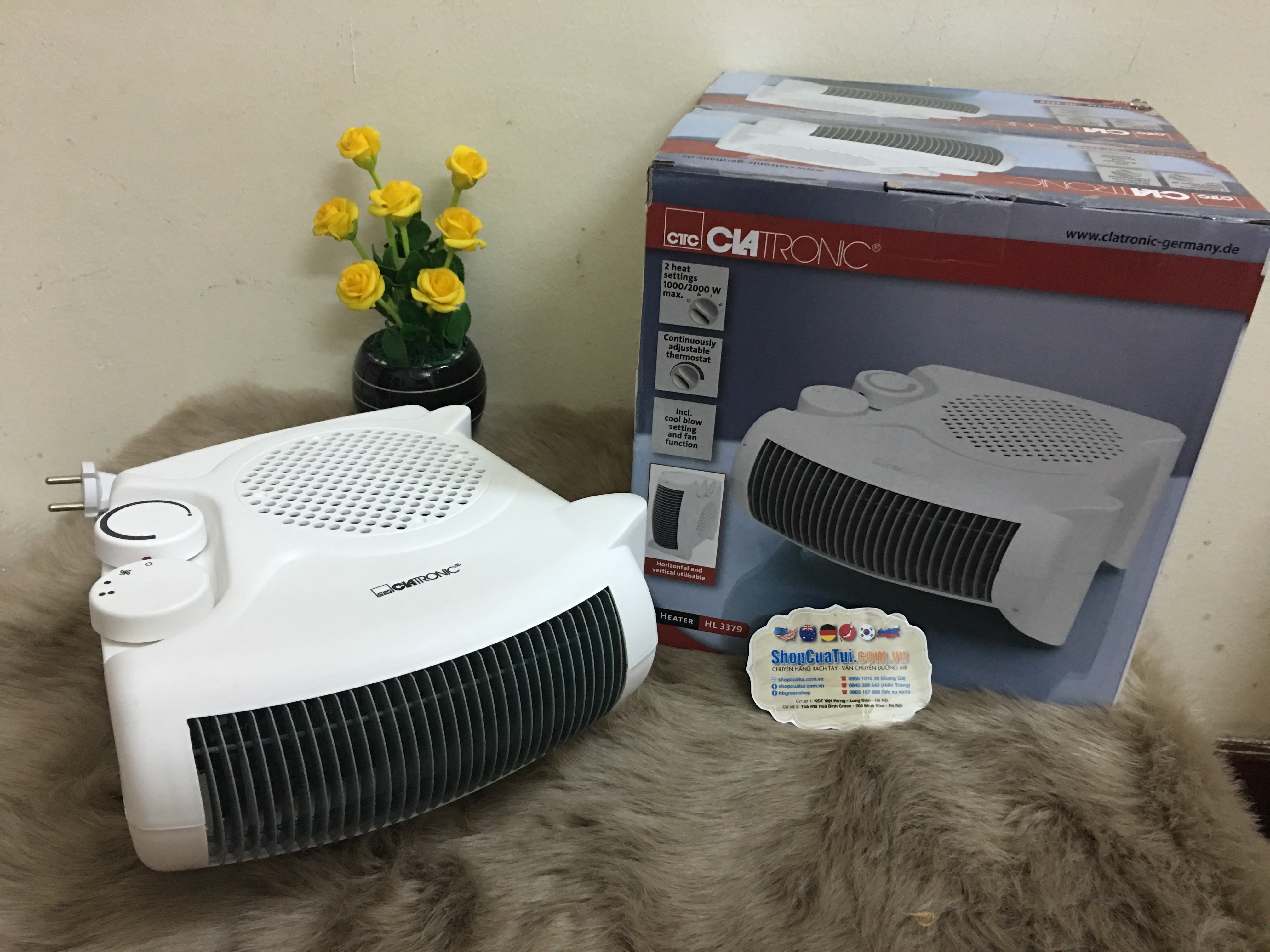 LÒ SƯỞI CIATRONIC - hàng Best seller - nội Địa Đức