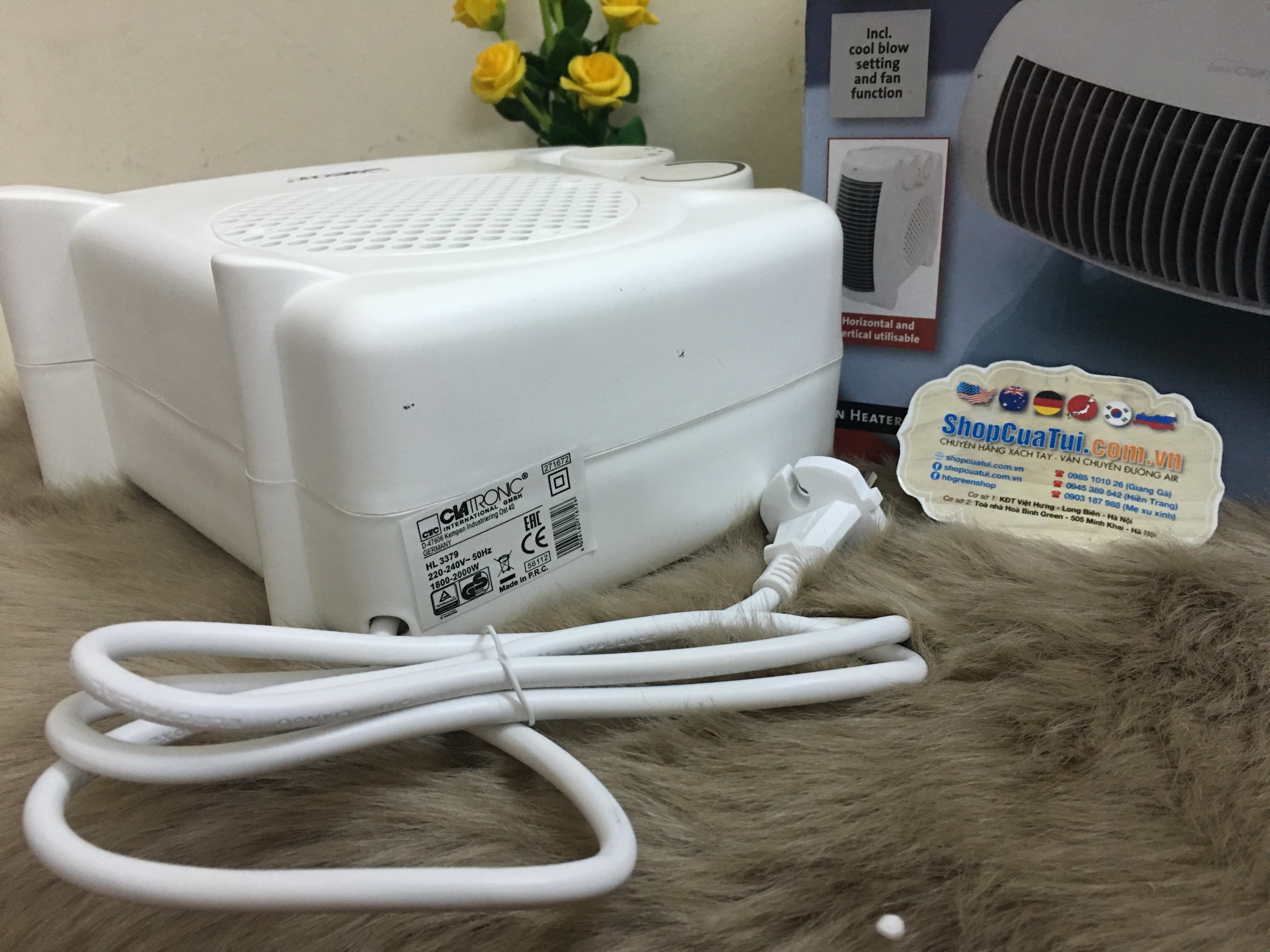 LÒ SƯỞI CIATRONIC - hàng Best seller - nội Địa Đức