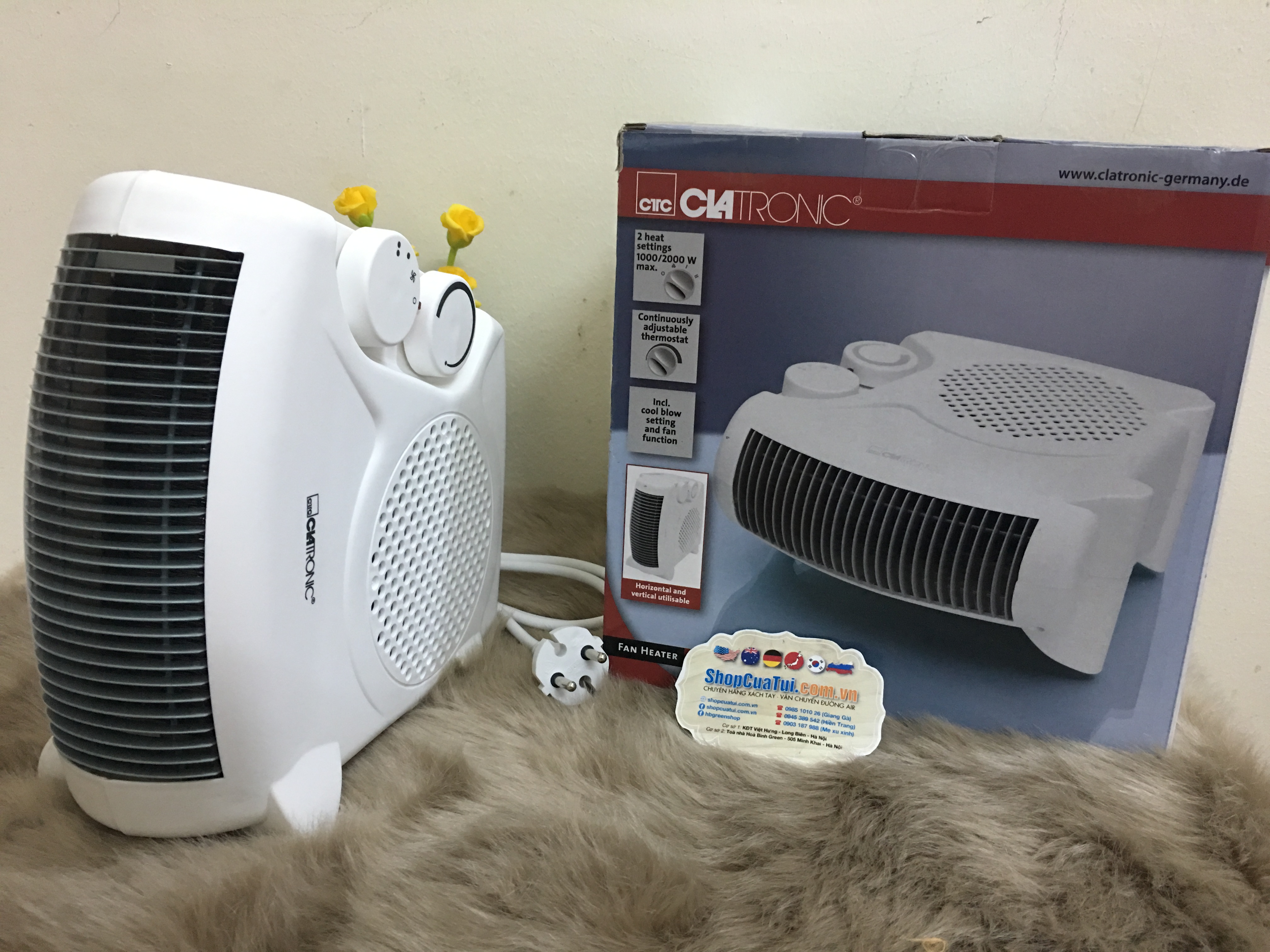 LÒ SƯỞI CIATRONIC - hàng Best seller - nội Địa Đức