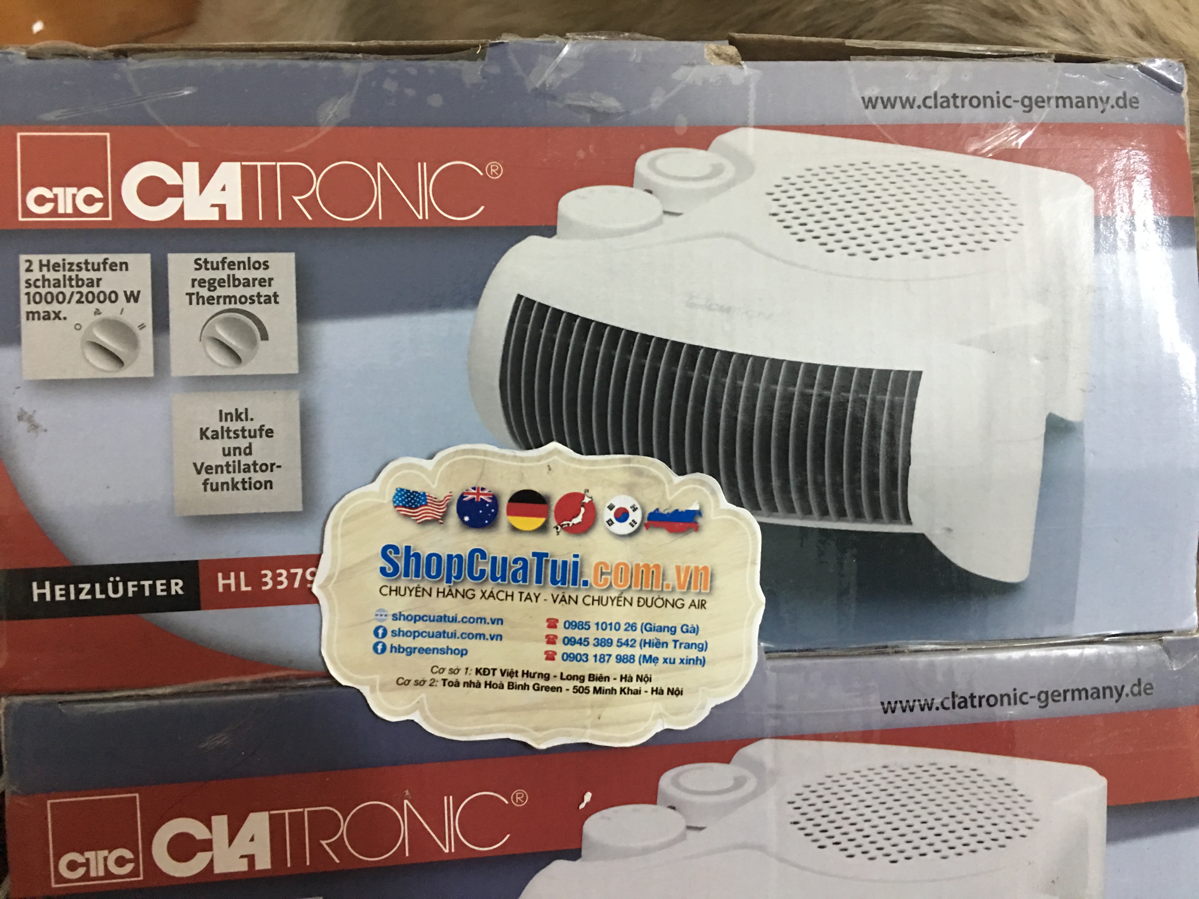 LÒ SƯỞI CIATRONIC - hàng Best seller - nội Địa Đức