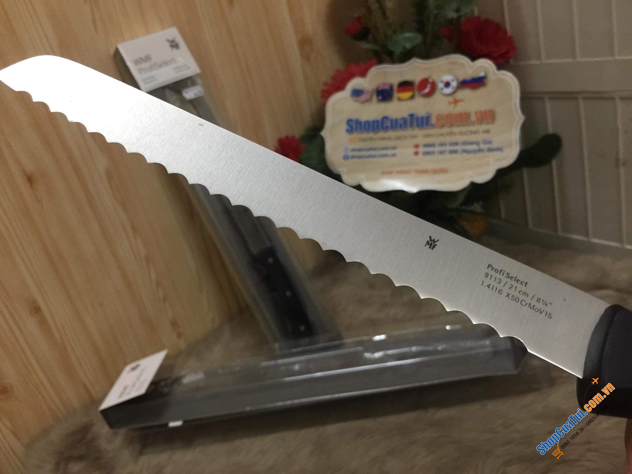 Dao cắt bánh mì WMF, dòng Profiselect