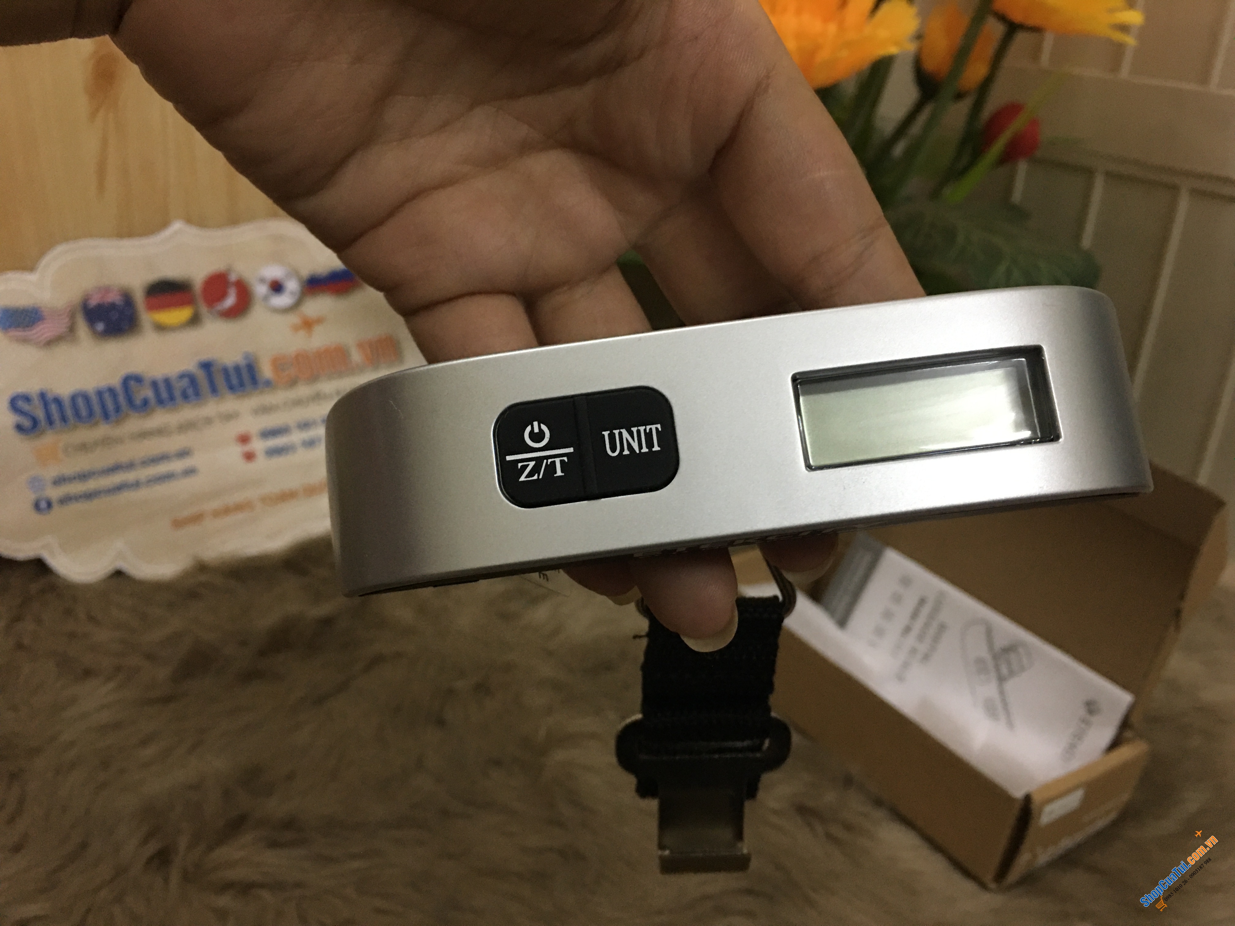 CÂN HÀNH LÝ DU LỊCH ETEKCITY 50KG