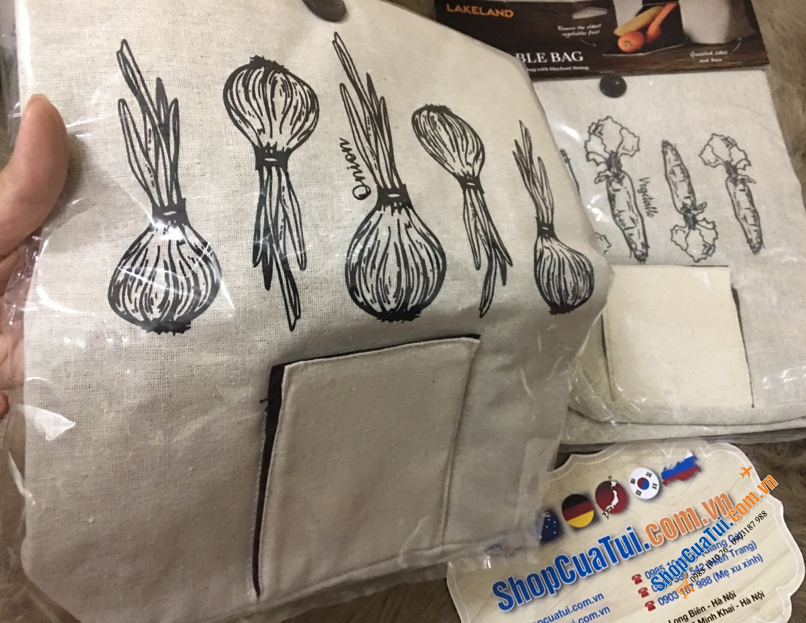 TÚI ĐỰNG HÀNH TỎI KHOAI TÂY LAKELAND