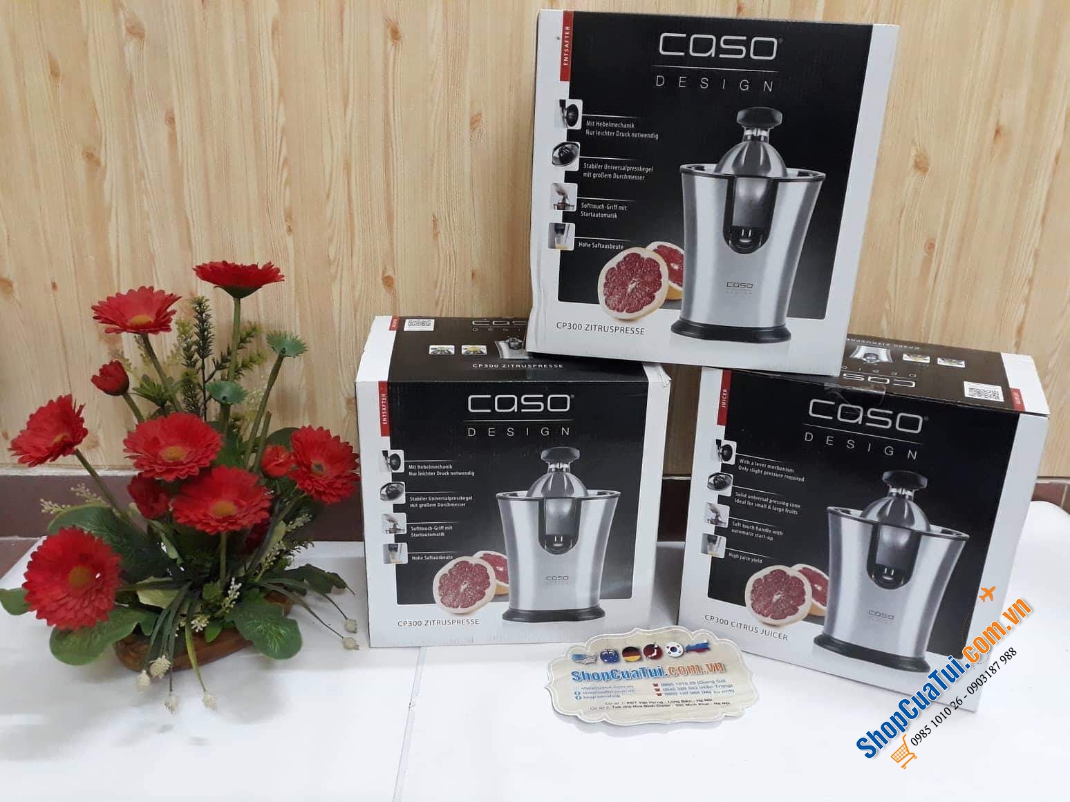 Máy vắt cam CASO CP 300