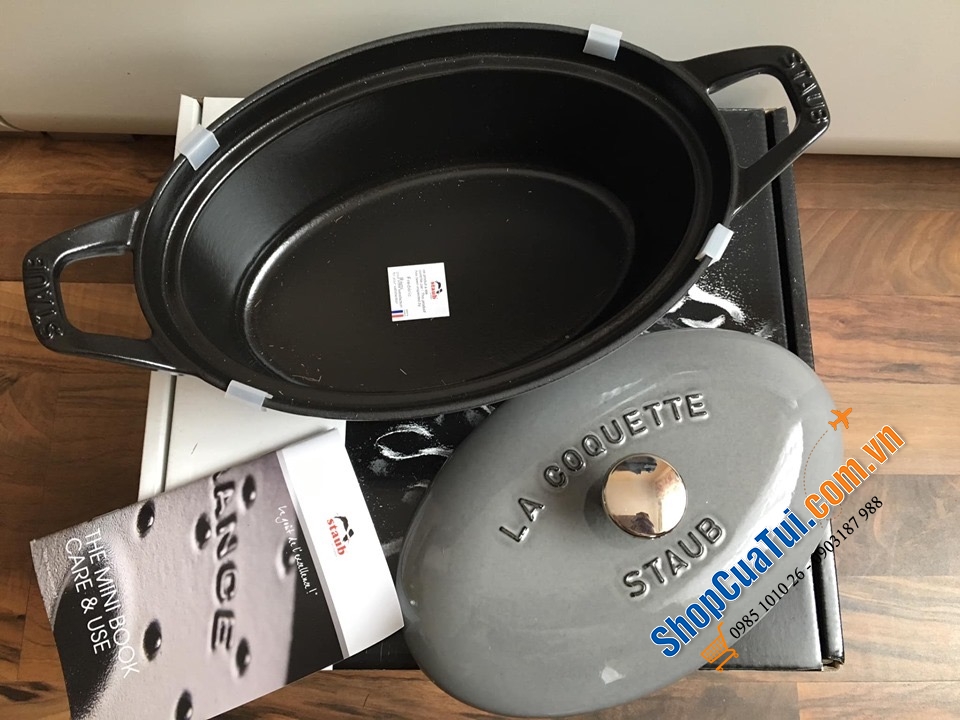 STAUB OVAL XÁM - MADE IN FRANCE