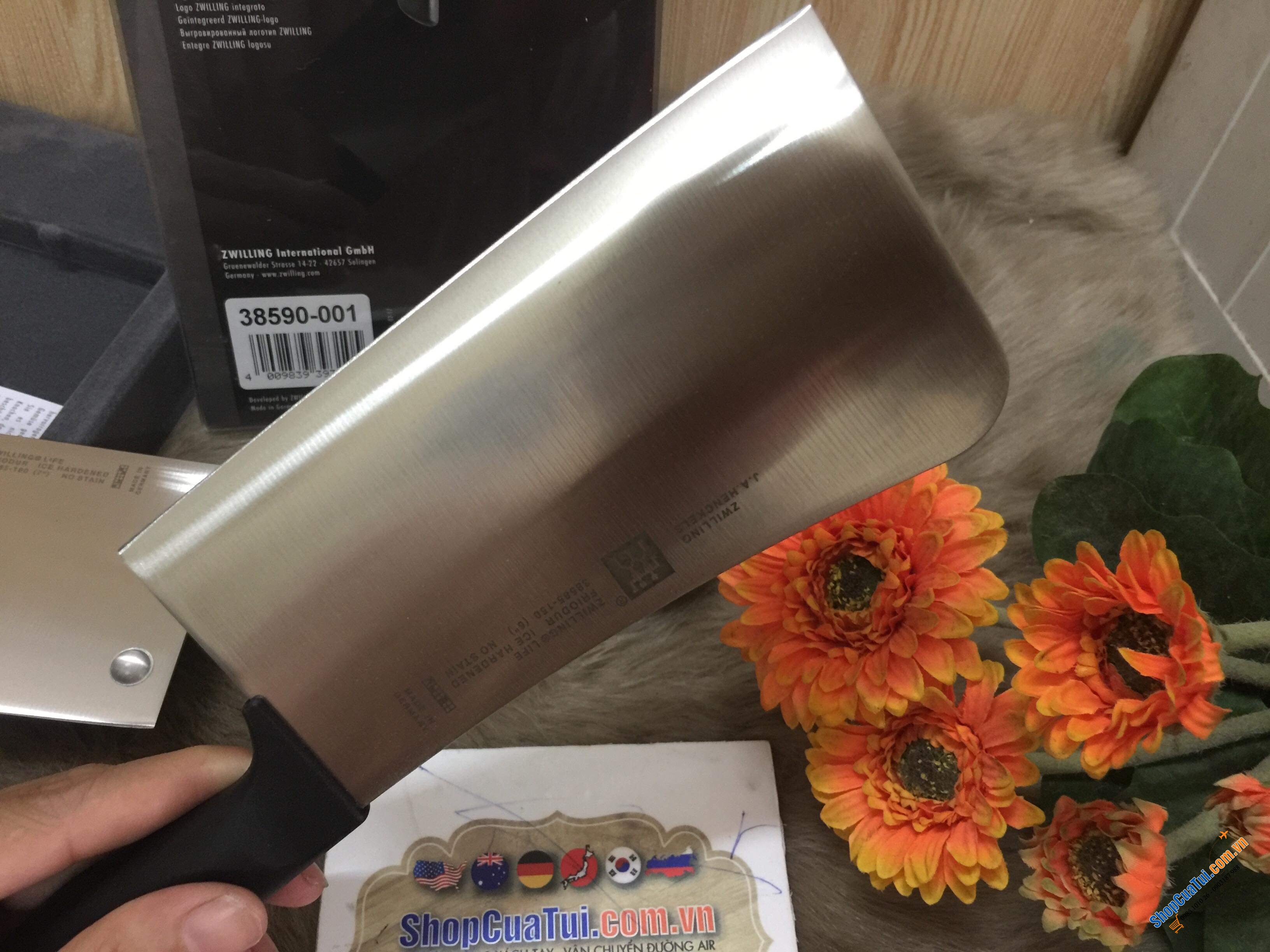 SET ĐÔI DAO CHẶT - DAO THÁI ZWILLING MADE IN GERMANY