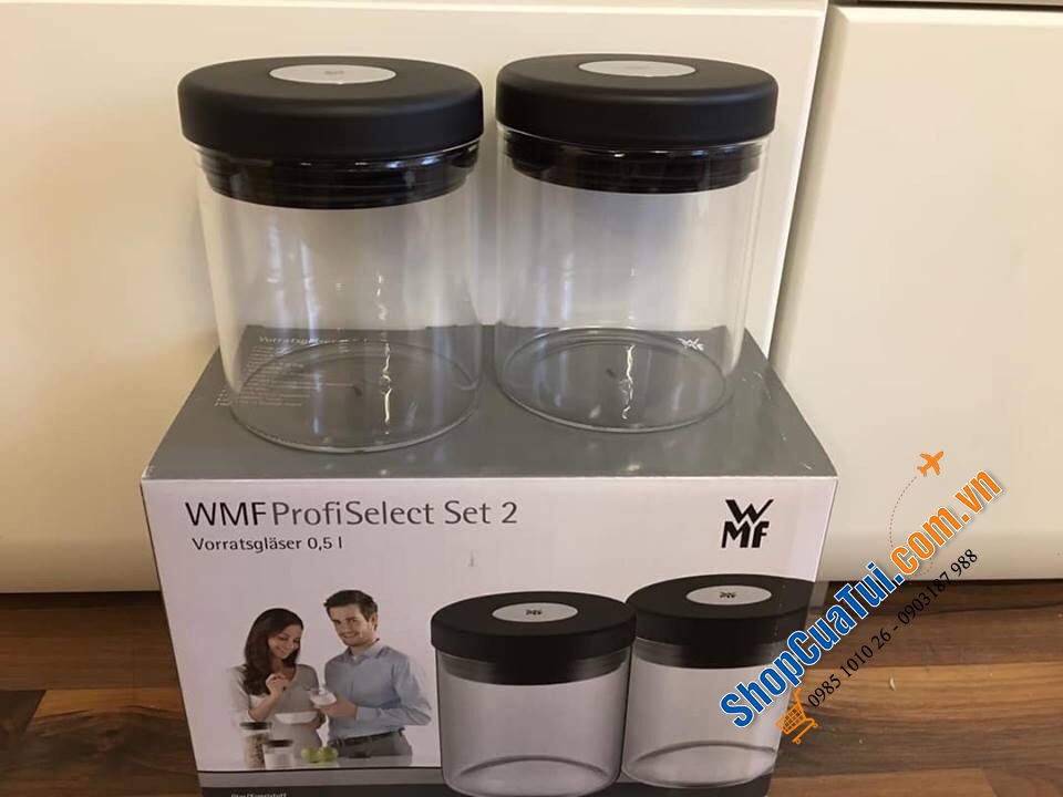 BÌNH THUỶ TINH WMF DEPOT  SET ĐÔI  0,5 LIT