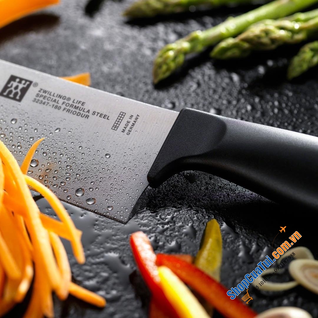 BỘ DAO ZWILLING LIFE 5 món - MADE IN GERMANY SẢN XUẤT CHUẨN CHO NGƯỜI CHÂU Á