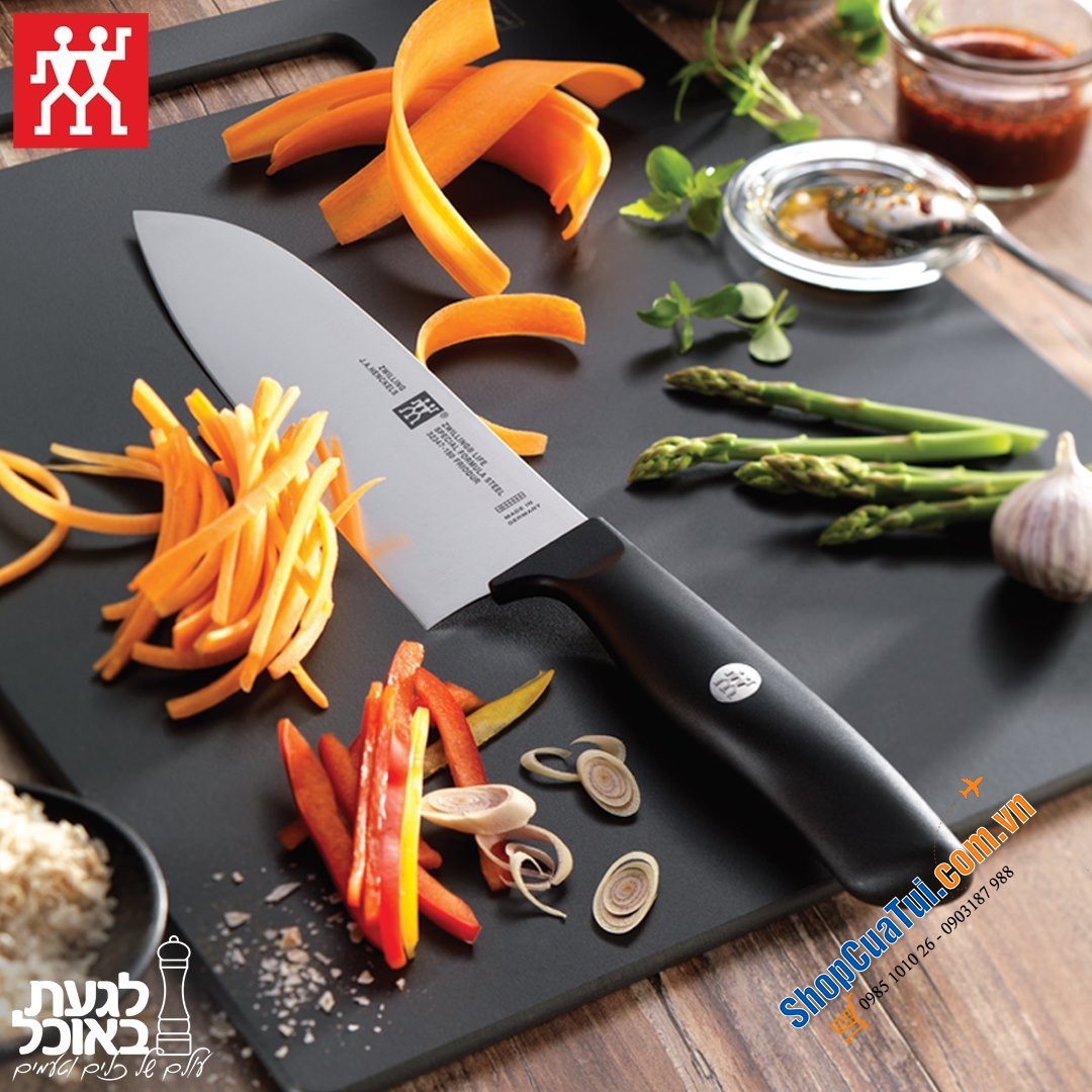 BỘ DAO ZWILLING LIFE 5 món - MADE IN GERMANY SẢN XUẤT CHUẨN CHO NGƯỜI CHÂU Á