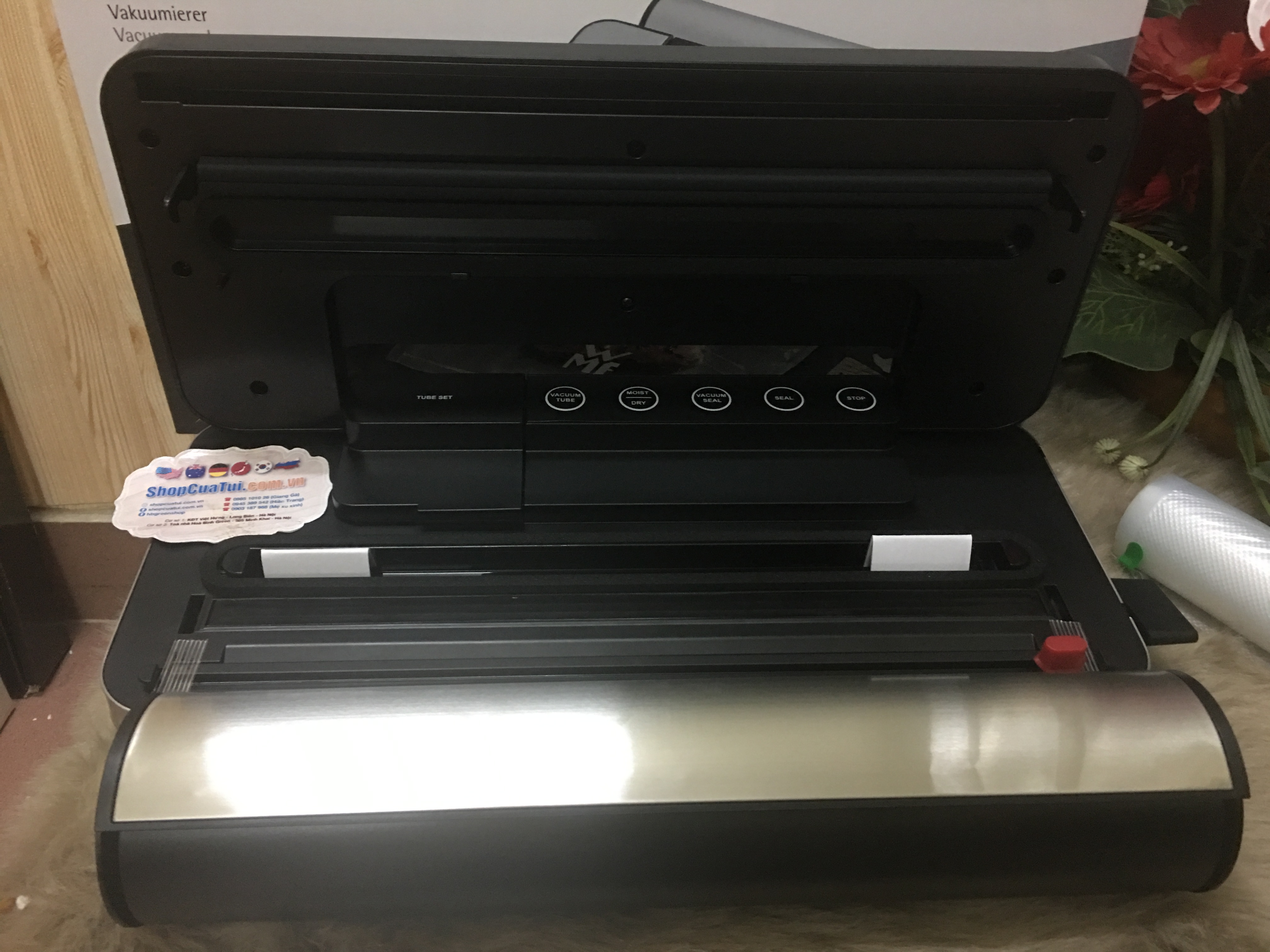 Hút chân không WMF loại KHÔNG KÉN TÚI