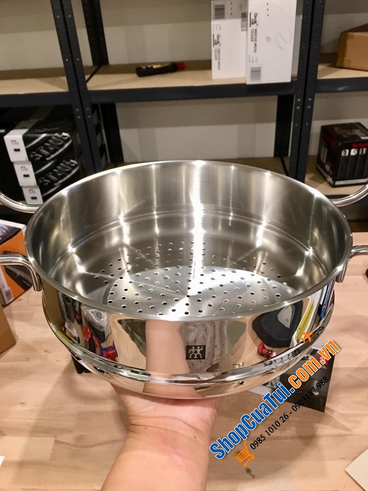XỬNG HẤP ZWILLING SIÊU DÀY SIZE 24 cm