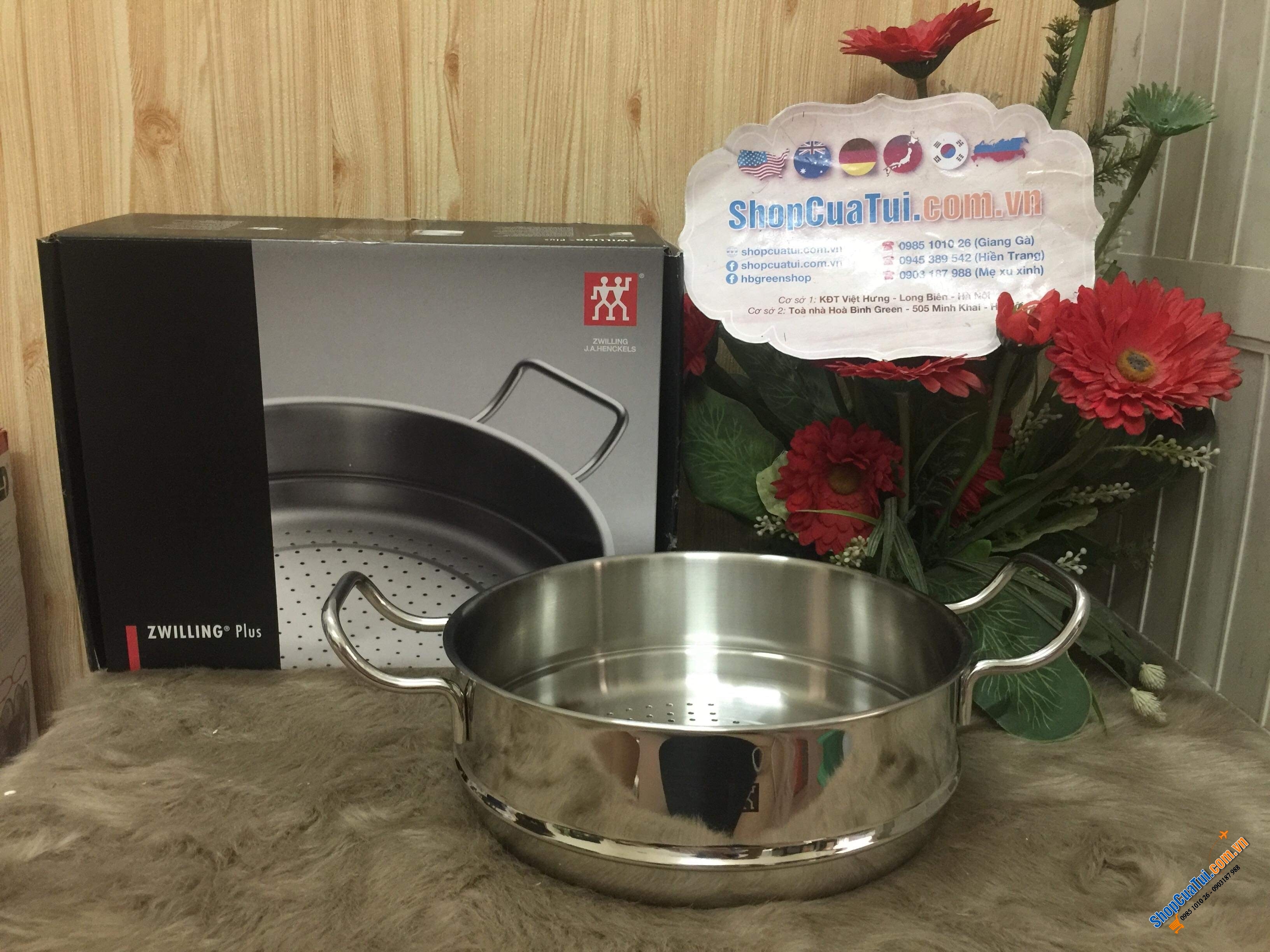 XỬNG HẤP ZWILLING SIÊU DÀY SIZE 24 cm