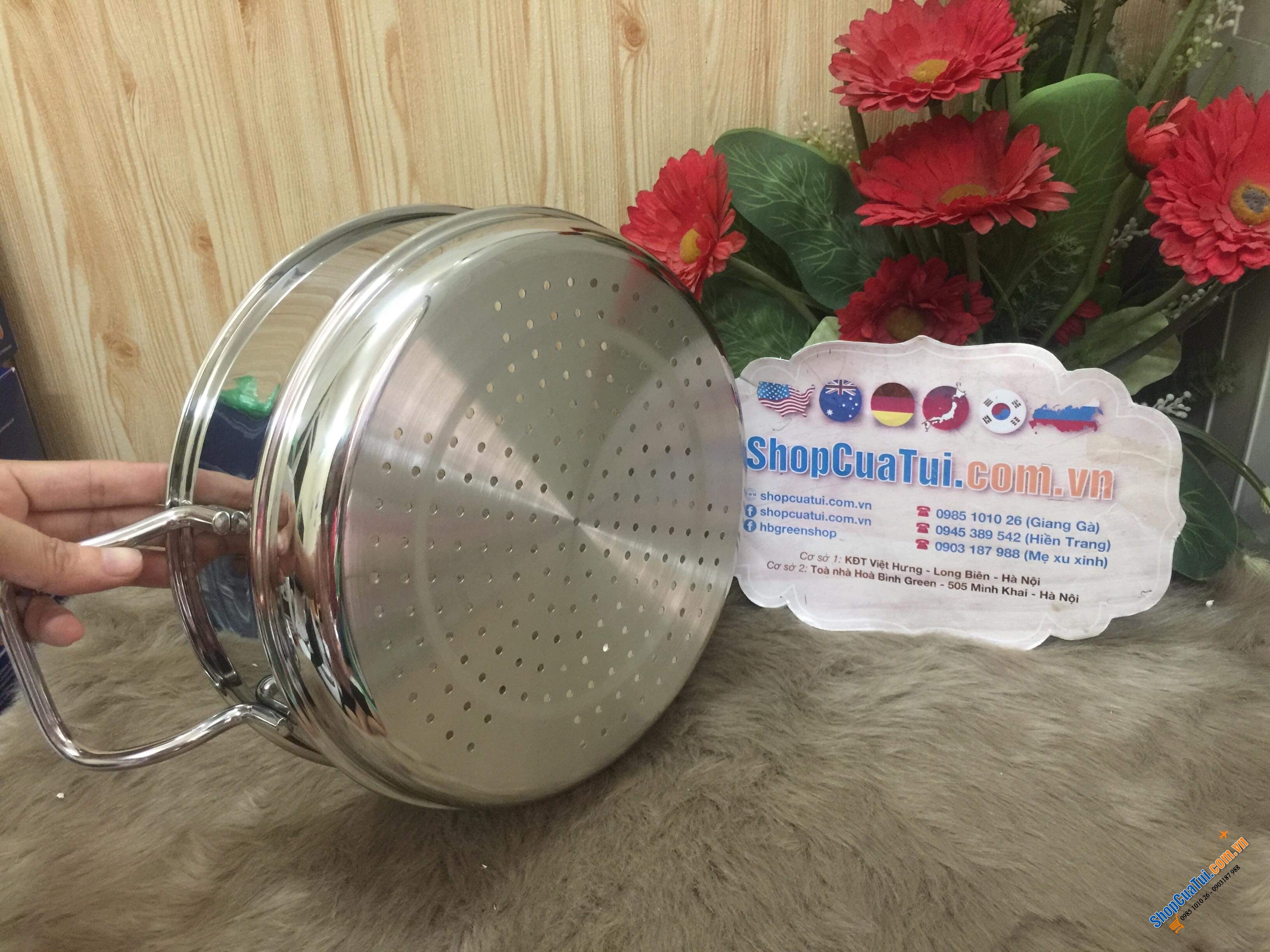 XỬNG HẤP ZWILLING SIÊU DÀY SIZE 24 cm