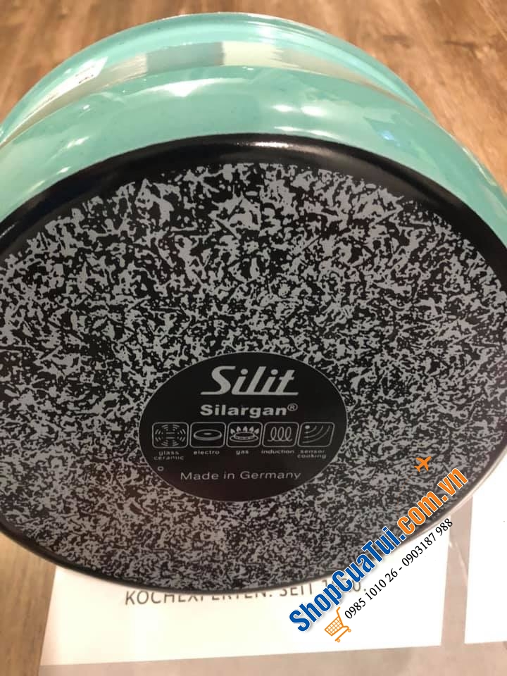 NỒI LẺ SILIT SILARGAN NATURE GREEN 24CM - MADE IN GERMANY