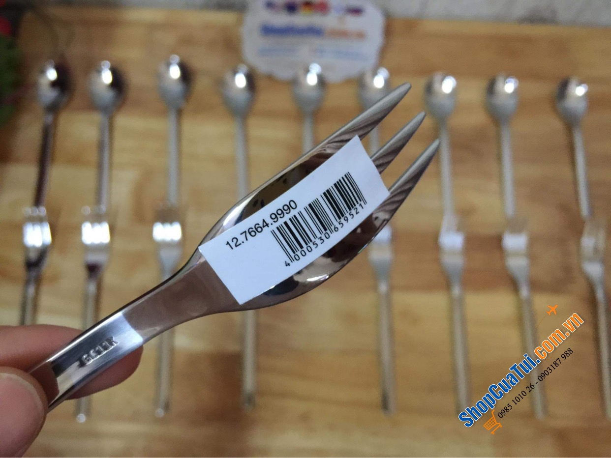 SÉT 6 THÌA CÀ PHÊ/ ĂN SÚP hoặc DĨA ĂN HOA QUẢ, BÁNH NGỌT WMF NOUVA